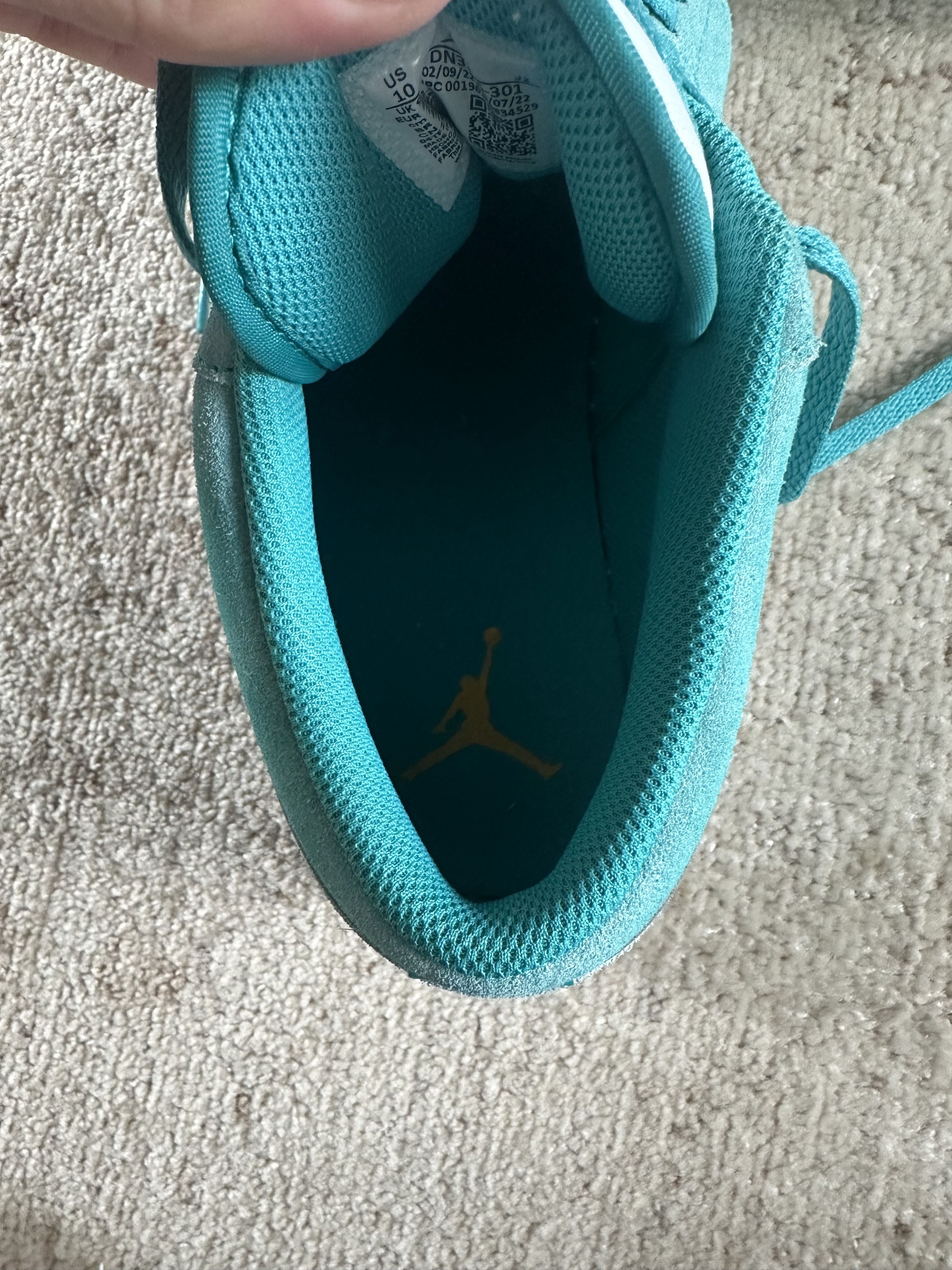 Nike Air Jordan 1 Low 'New Emerald' Size US 10 / EU 43 - 11 Thumbnail