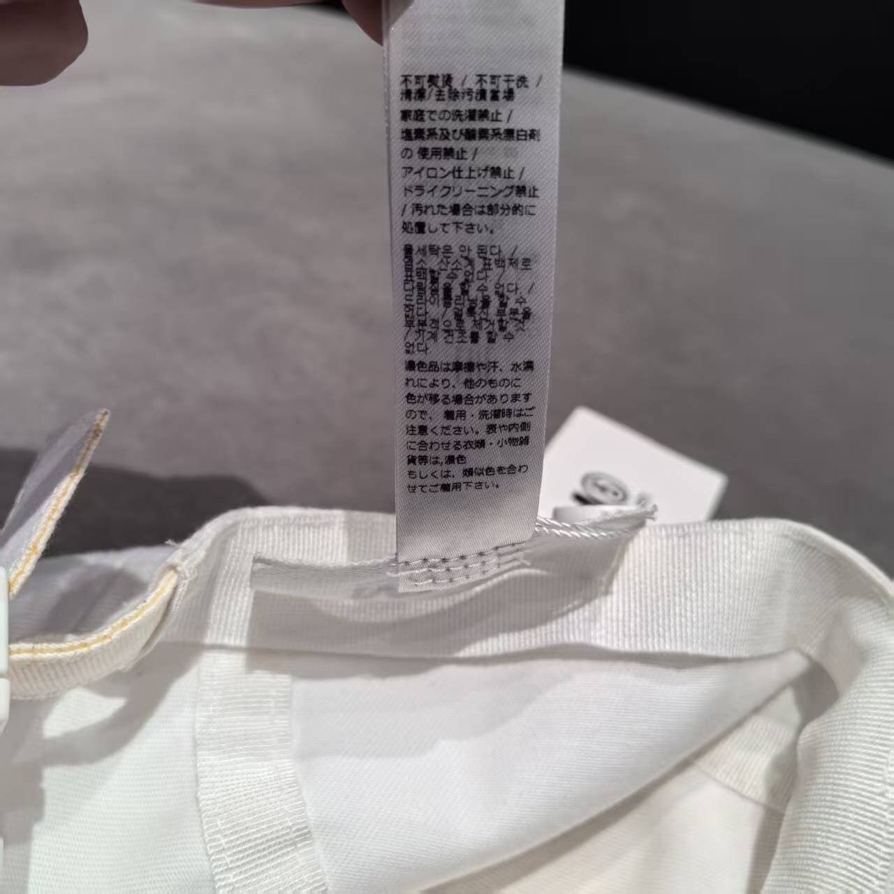 Maison Margiela NWT MM6 logo label cap white unisex Size ONE SIZE - 10 Thumbnail