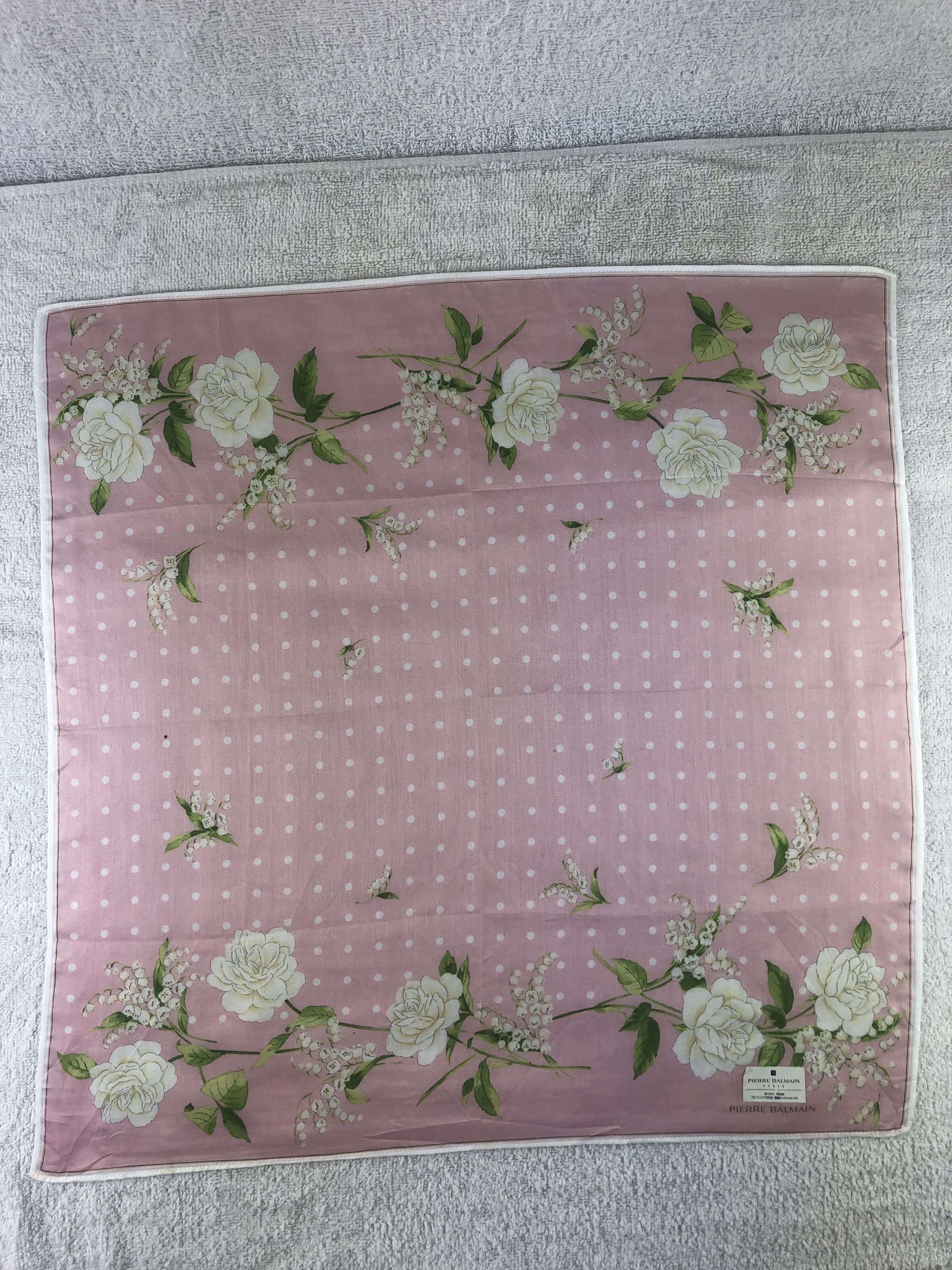 Pierre Balmain × Vintage Pierre Balmain Handkerchief / Bandana / Neckerchief Size ONE SIZE - 3 Thumbnail