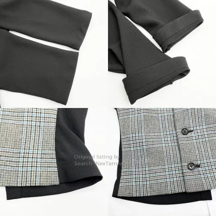 Comme des Garcons Comme Des Garcons Plaid Collar Long-sleeve Shirt Top Size S / US 4 / IT 40 - 5 Thumbnail