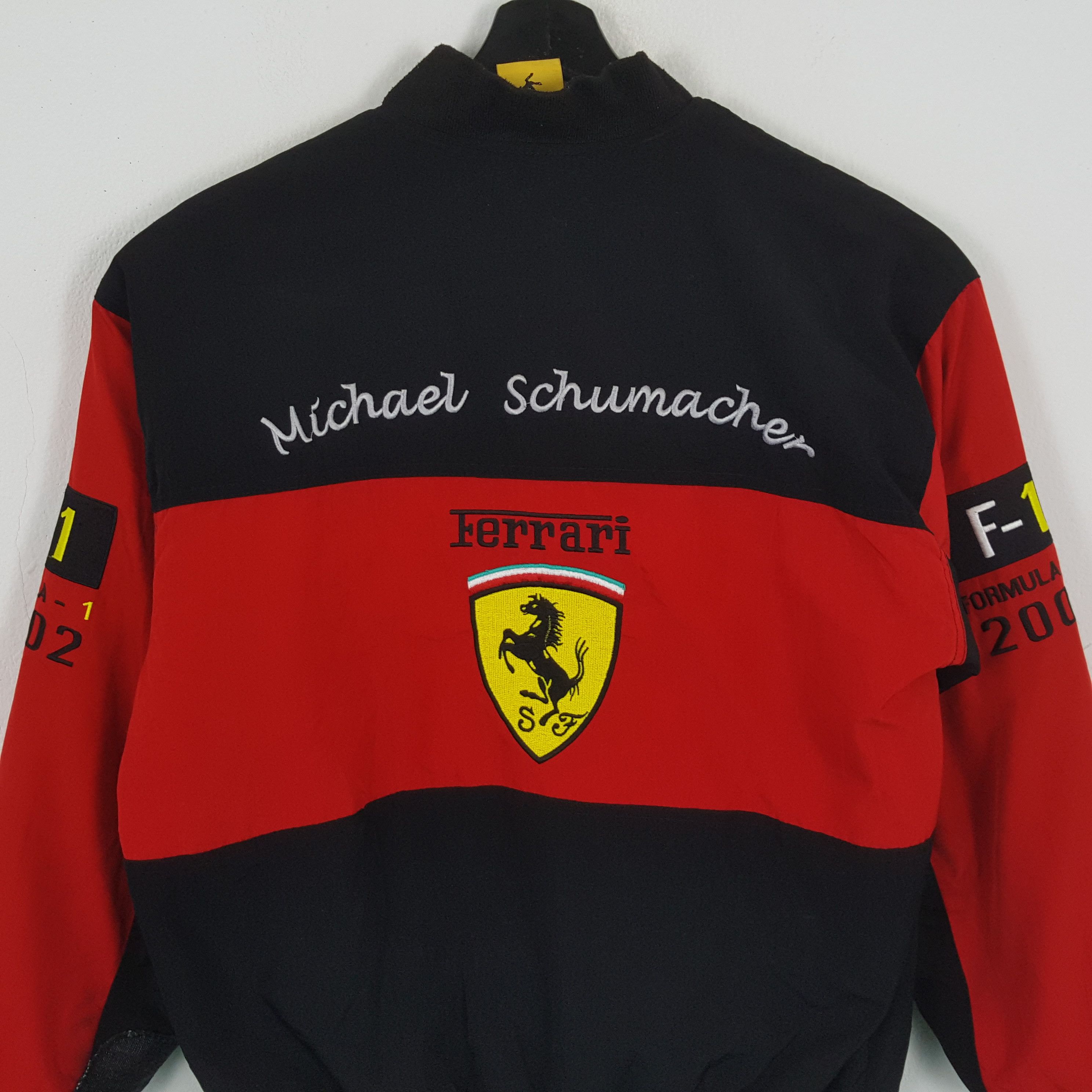 Ferrari × Vintage FERRARI MICHAEL SHUMACHER F1 World Champion Jacket Size US L / EU 52-54 / 3 - 2 Thumbnail