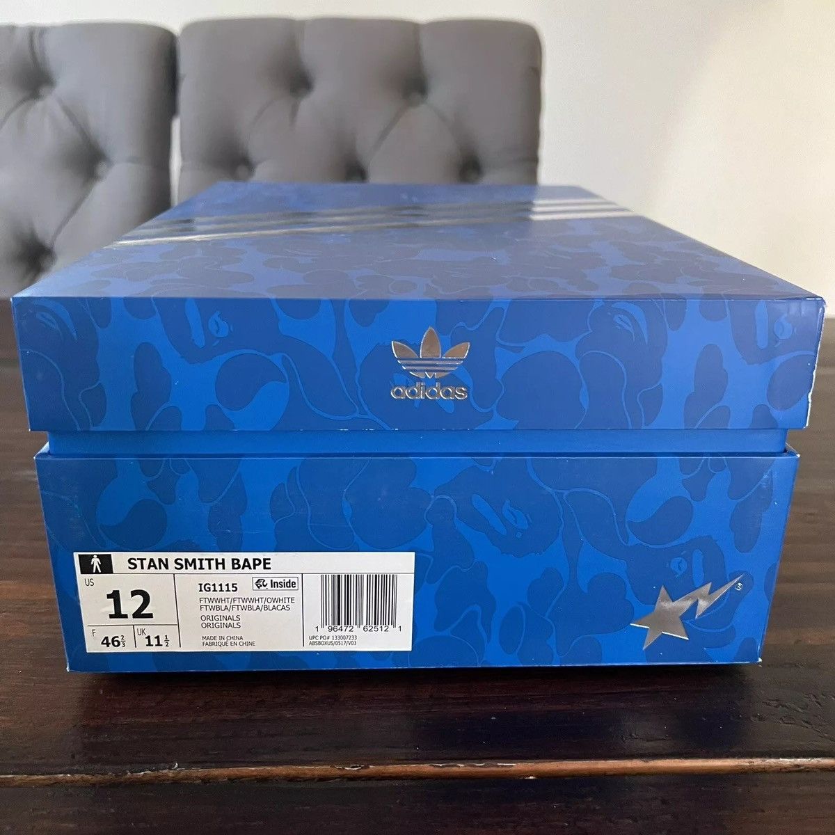 Adidas Adidas x Bathing Ape BAPE Stan Smith 30th Anniversary Shoes Size US 12 / EU 45 - 9 Thumbnail