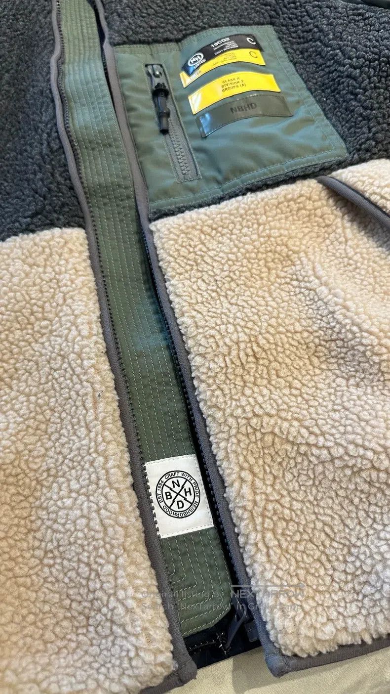Neighborhood Neighborhood Fleece Lined Jacket Fleece Windproof Jacket Size US M / EU 48-50 / 2 - 3 Thumbnail