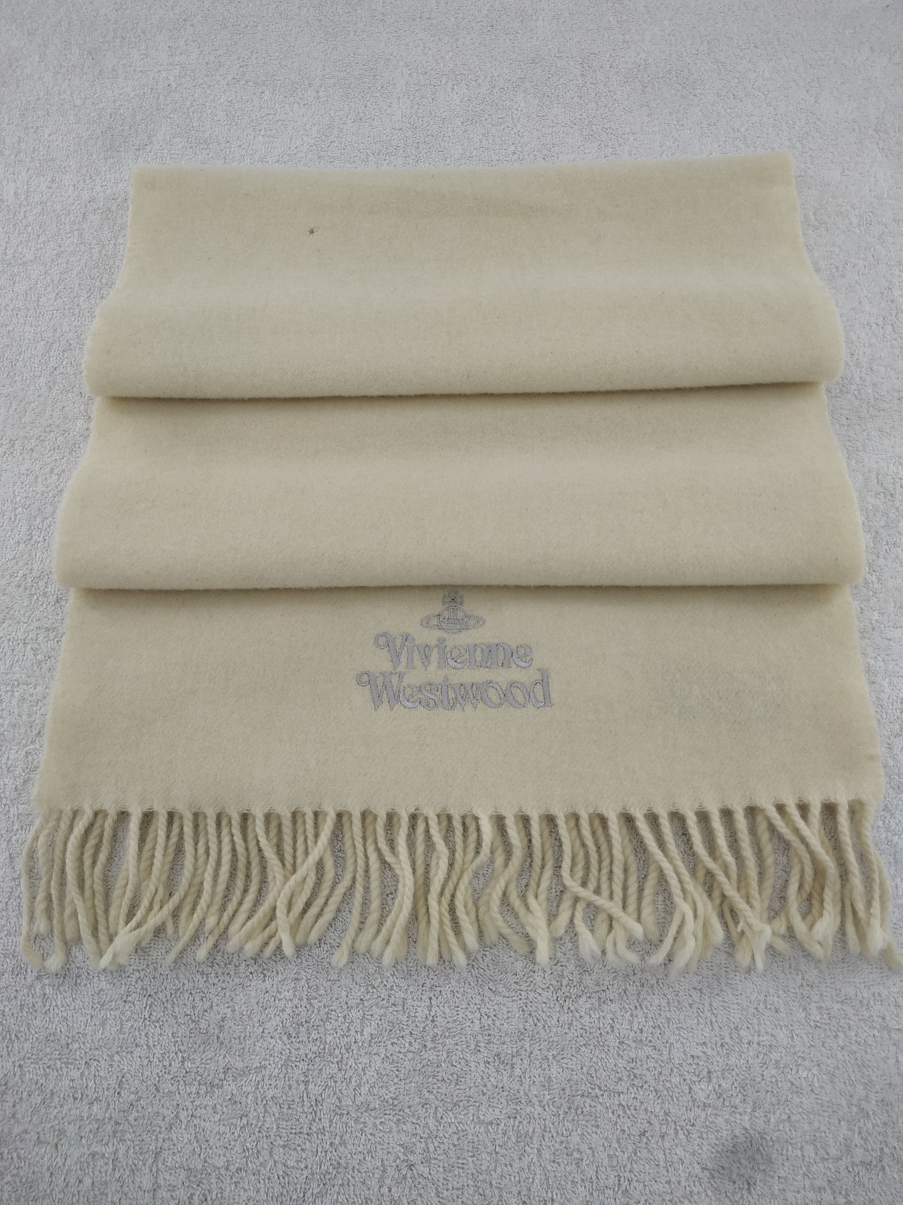 Vivienne Westwood Vintage Vivienne Westwood Wool Scarf/Muffler/Neckwear MF107 Size ONE SIZE - 2 Thumbnail