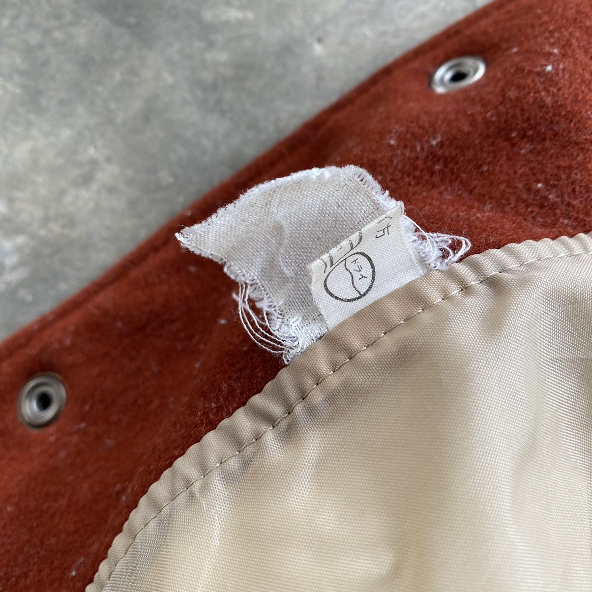 American Football by TOWN'S MAN Button Varsity Jacket