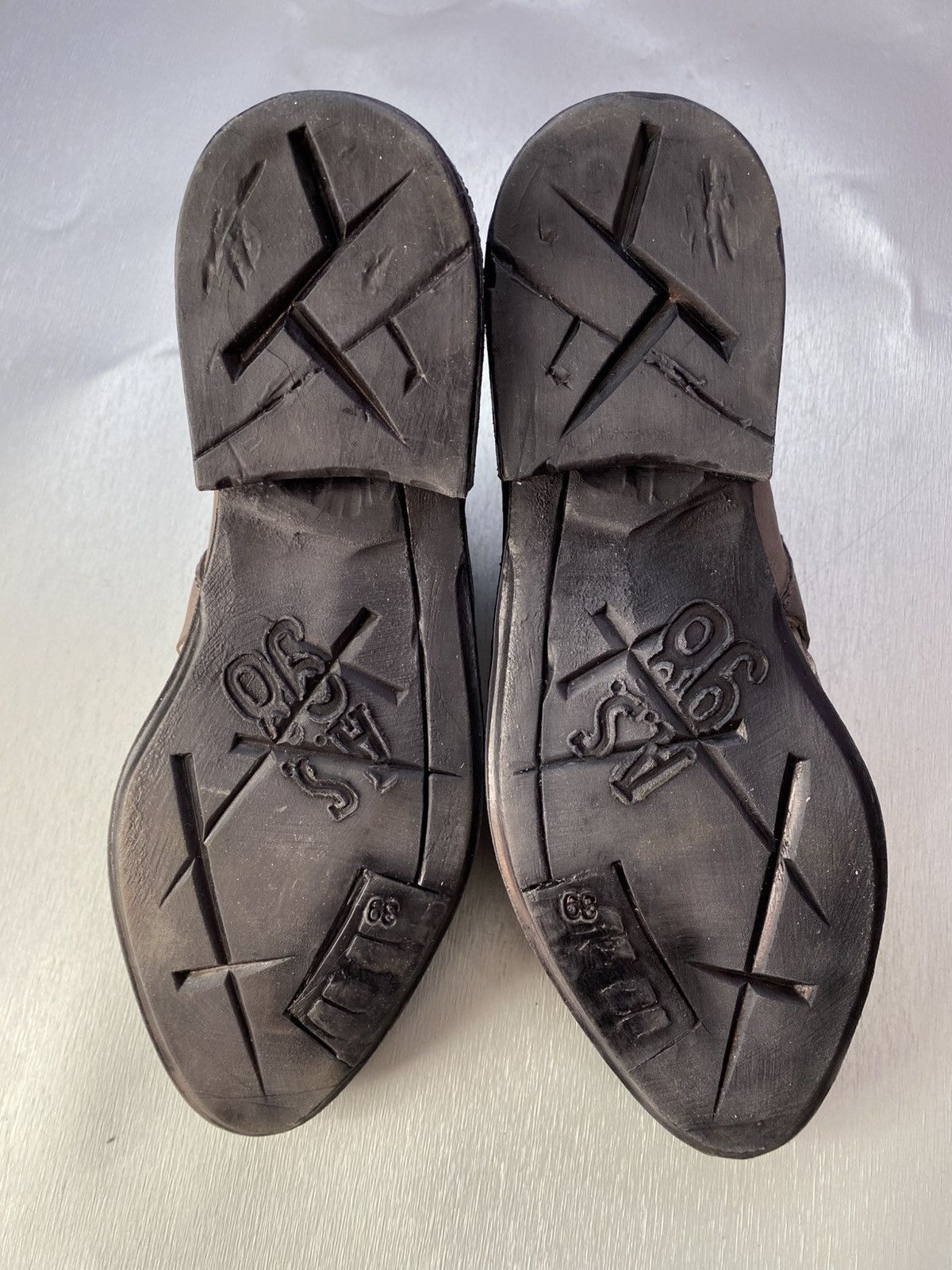 A.S.98 A.S.98 Women's Antique Leather Low Boots Size US 9.5 / IT 39.5 - 10 Thumbnail