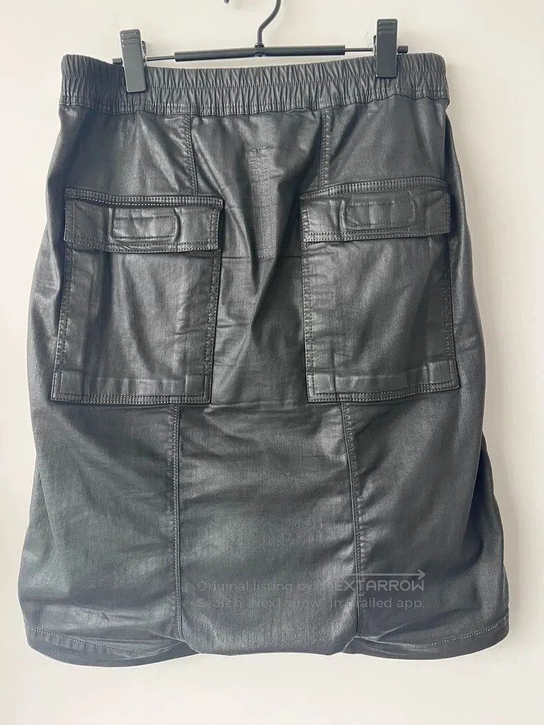 Rick Owens Rick Owens DRKSHDW Leather Cargo Shorts. Size US 30 / EU 46 - 3 Thumbnail