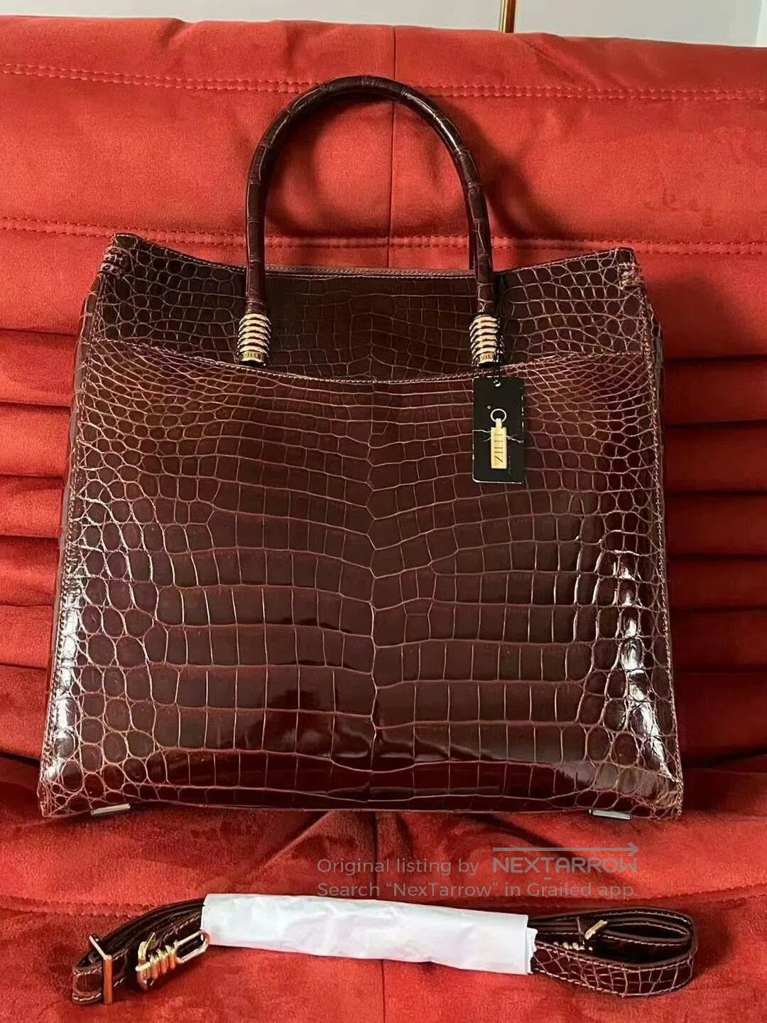 Zilli ZILLI E Fish Skin Tote Bag. Size ONE SIZE - 1 Thumbnail