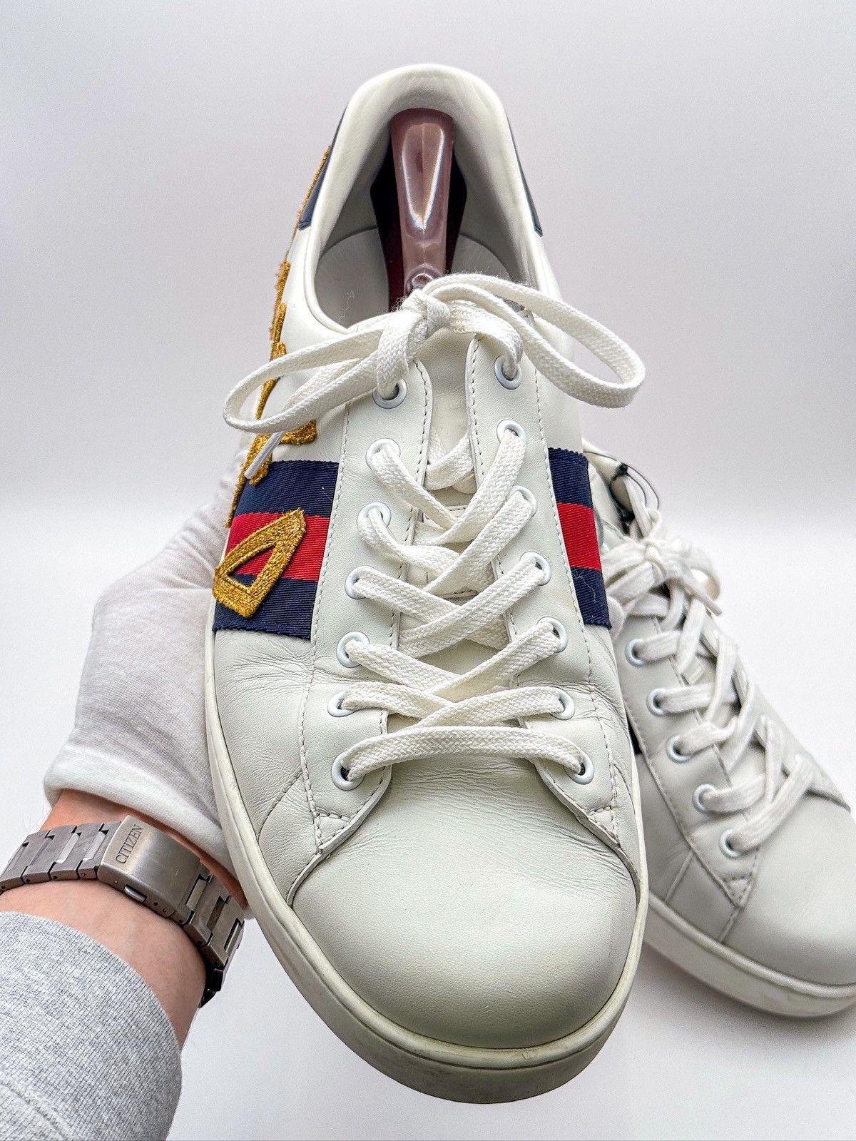 Gucci Gucci Ace Loved Limited Edition Sneakers Size US 12 / EU 45 - 3 Thumbnail