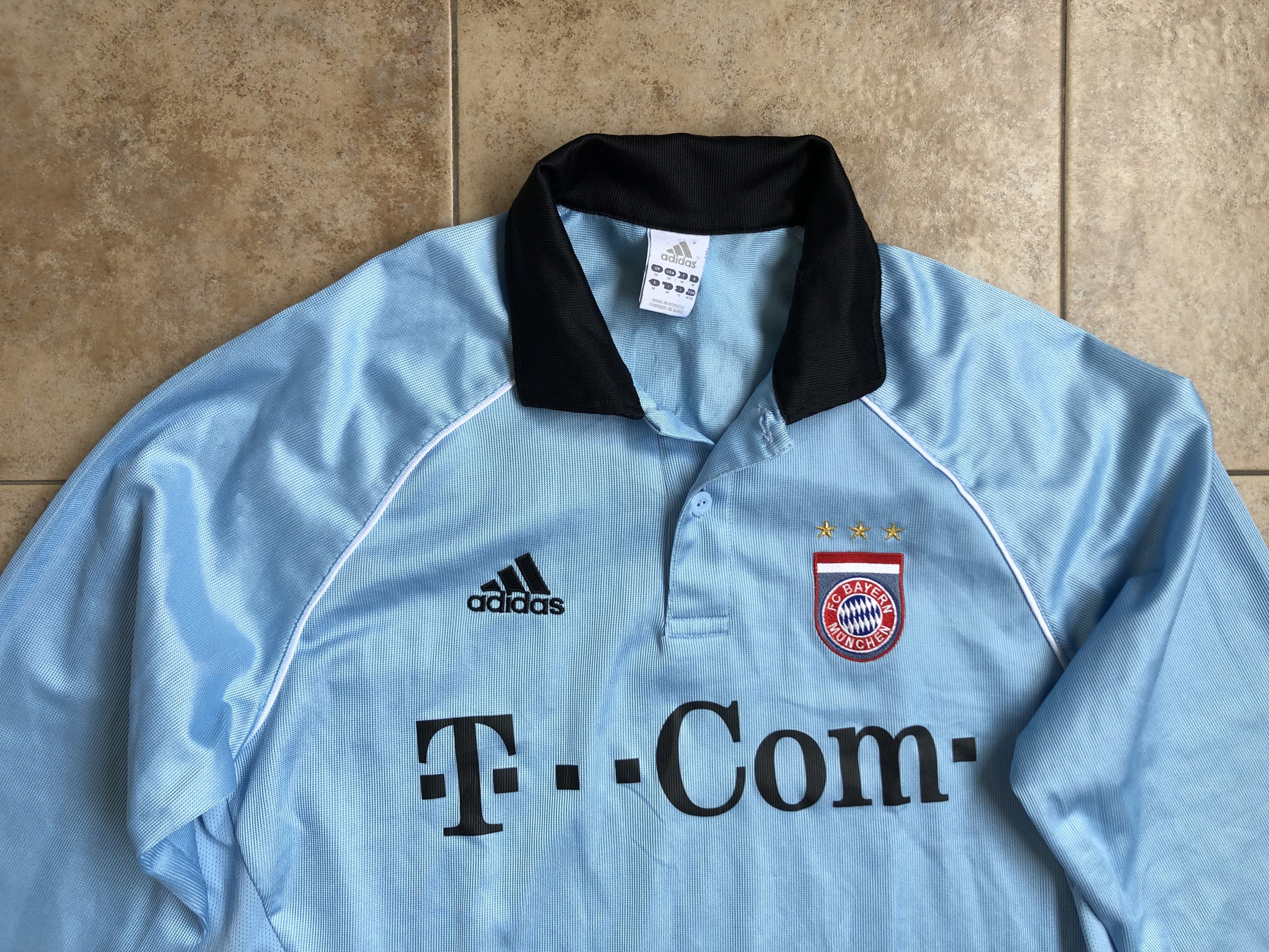 Adidas Bayern Munich Goalkeeper Football Shirt 2005-2006 Size M Size US M / EU 48-50 / 2 - 3 Thumbnail