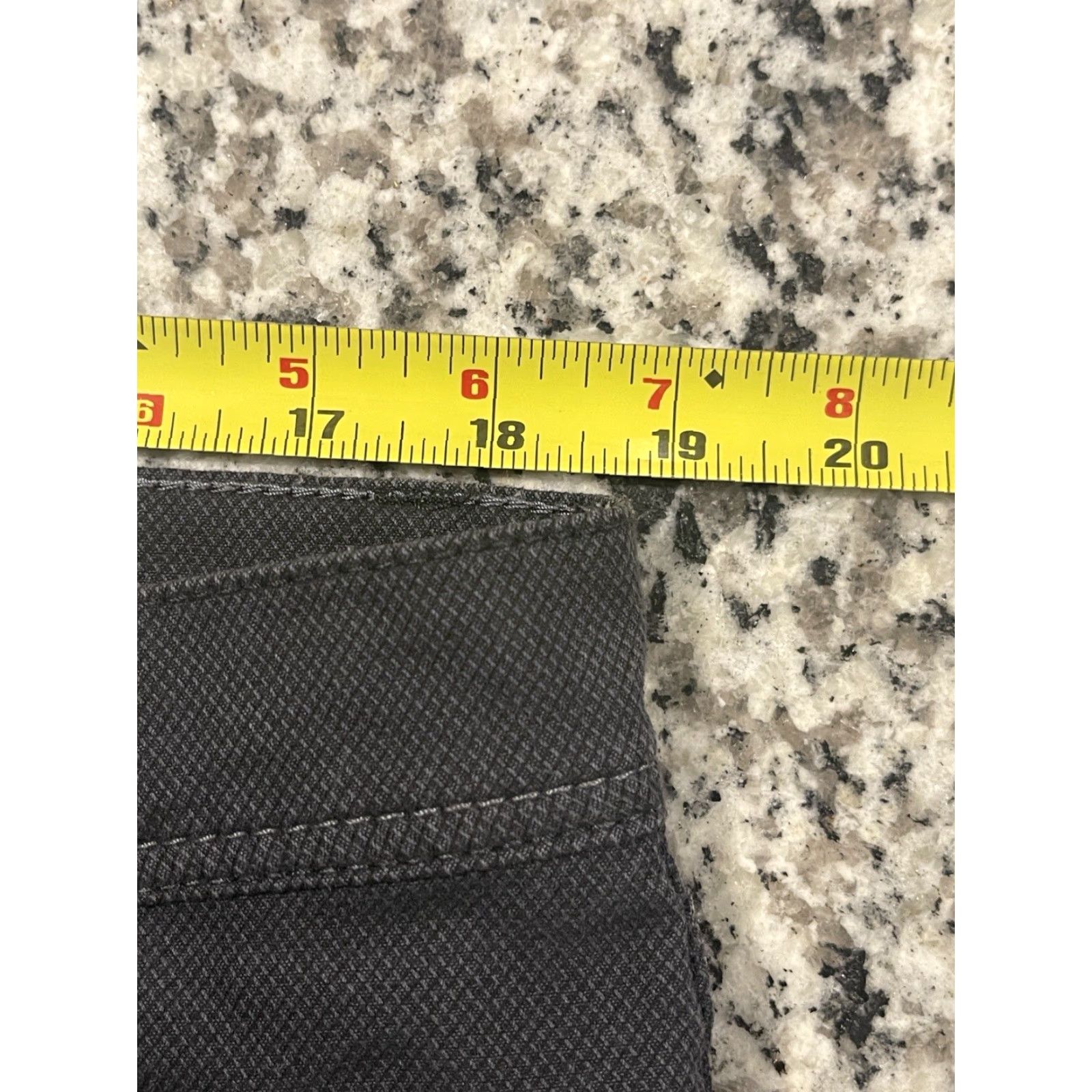 BRAX Brax Pants Mens 37x34 Black Travel Commute Office Work Cooper Fancy Size US 37 - 4 Thumbnail