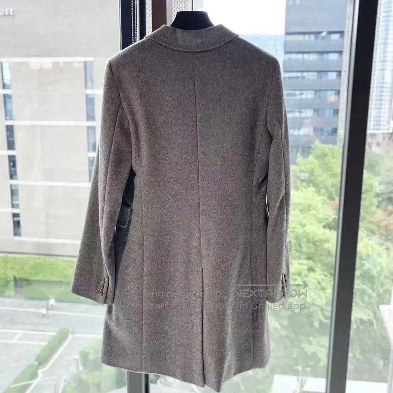 Max Mara MaxMara Women's Grey Wool Coat . Size XXS / US 00 / IT 34 - 2 Thumbnail
