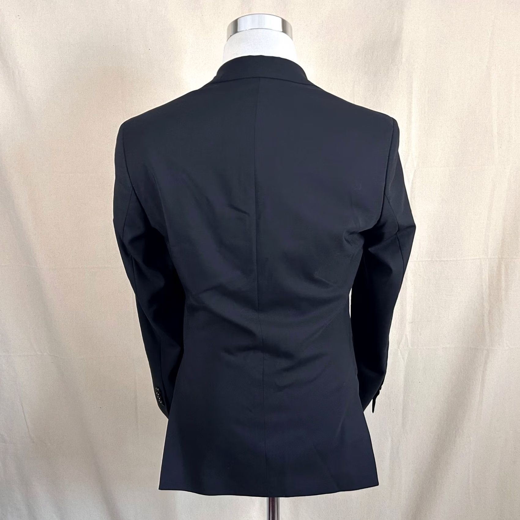 Ted Baker Ted Baker Sport Coat 36S Black Wool Two Button Double Vented Size US XXS / EU 40 - 6 Thumbnail