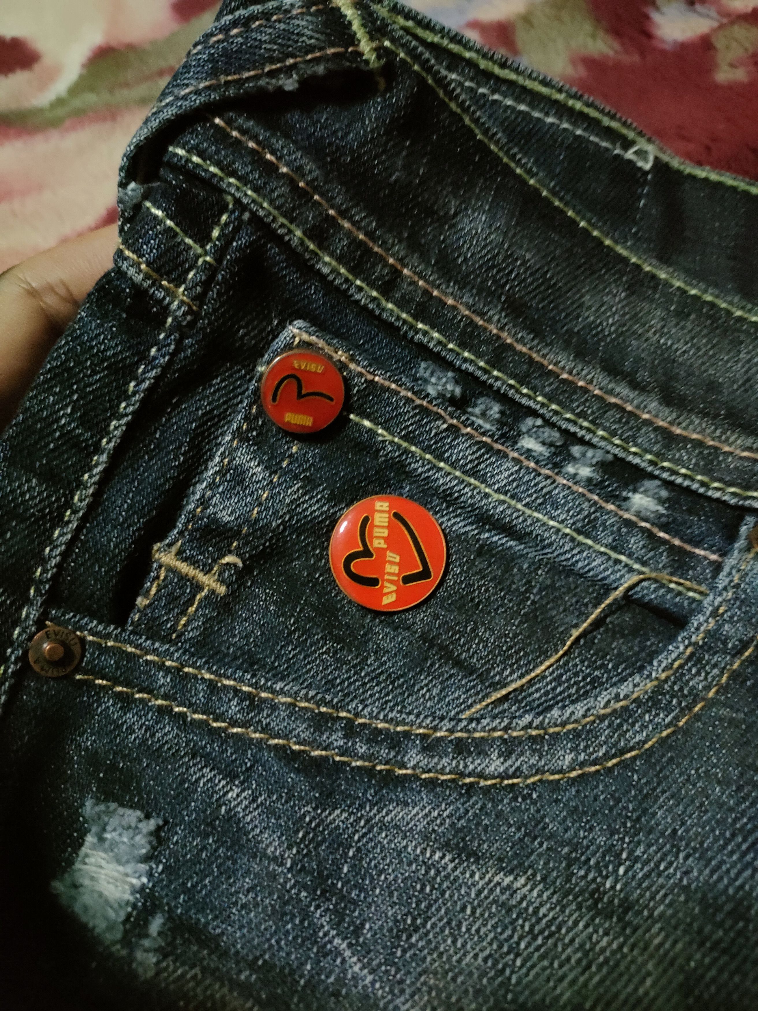 Evisu × If Six Was Nine × Puma Evisu x Puma Jeans Size 28" / US 6 / IT 42 - 8 Thumbnail