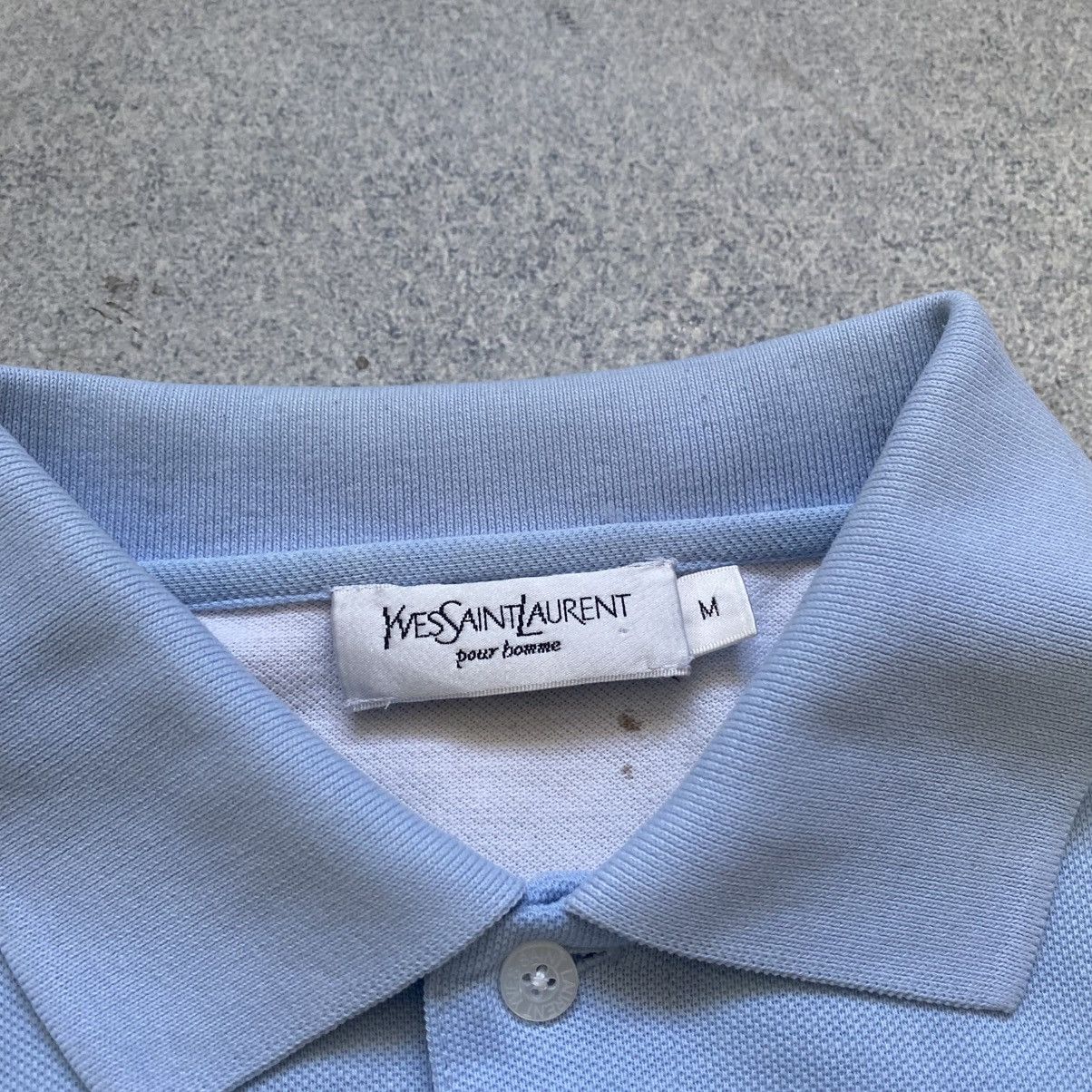 Yves Saint Laurent Vintage Ysl Polo Shirt Big logo Size US M / EU 48-50 / 2 - 4 Thumbnail