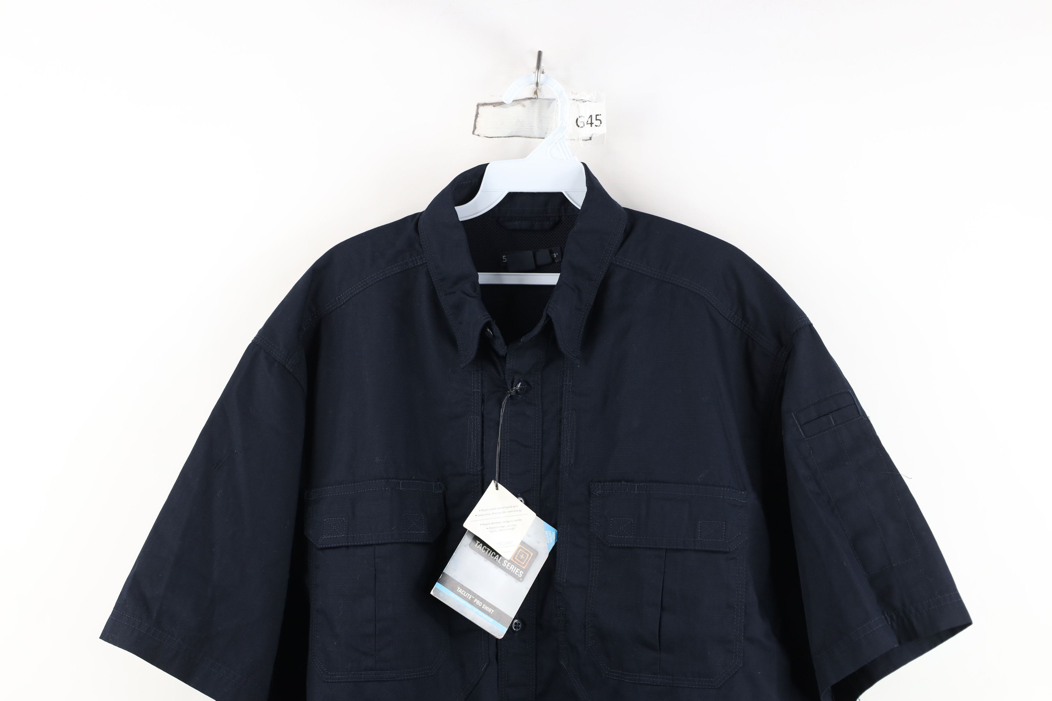 Vintage New 5.11 Tactical Series Short Sleeve Pro Uniform Shirt Size US XL / EU 56 / 4 - 2 Thumbnail