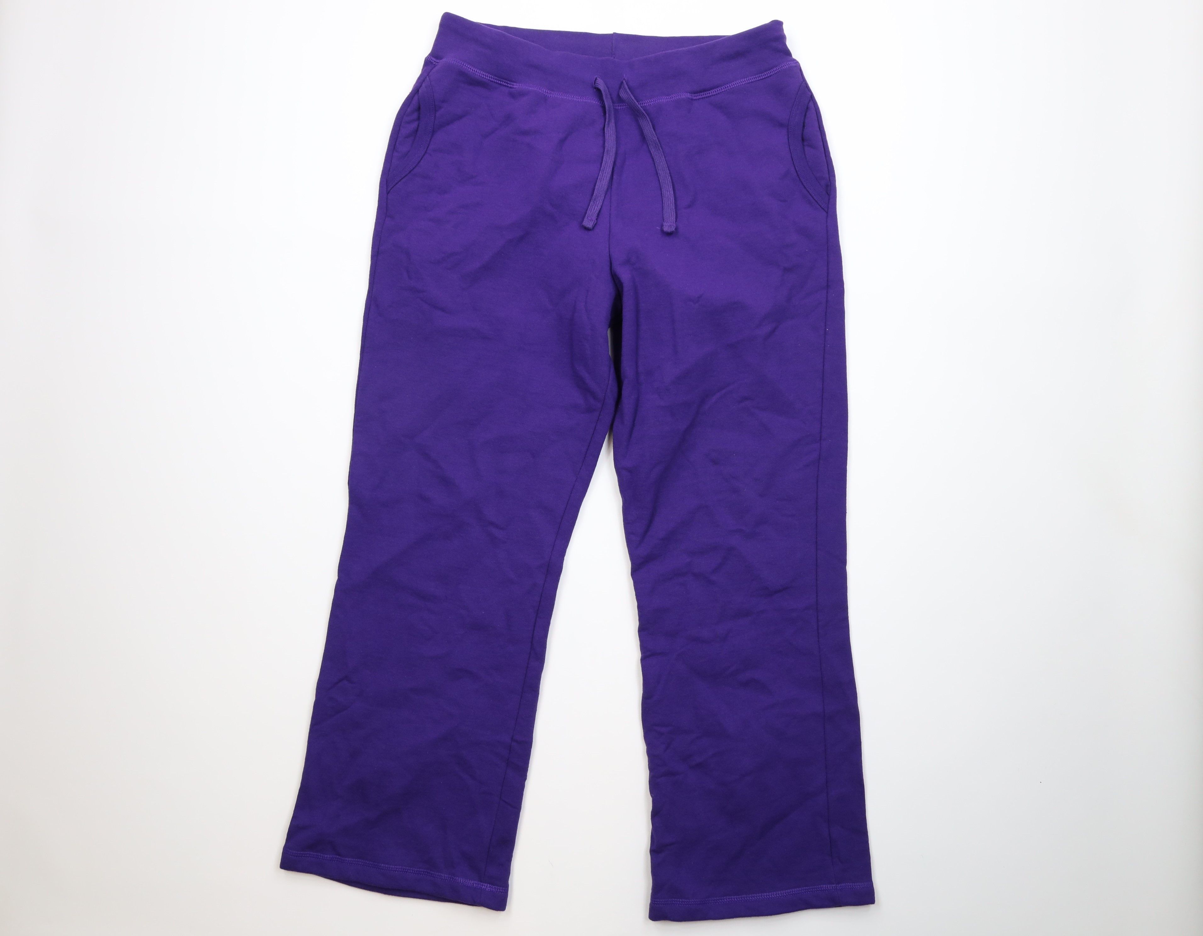 Vintage Vintage 90s Y2K Streetwear Babydoll Wide Leg Sweatpants Size 32" / US 10 / IT 46 - 1 Thumbnail