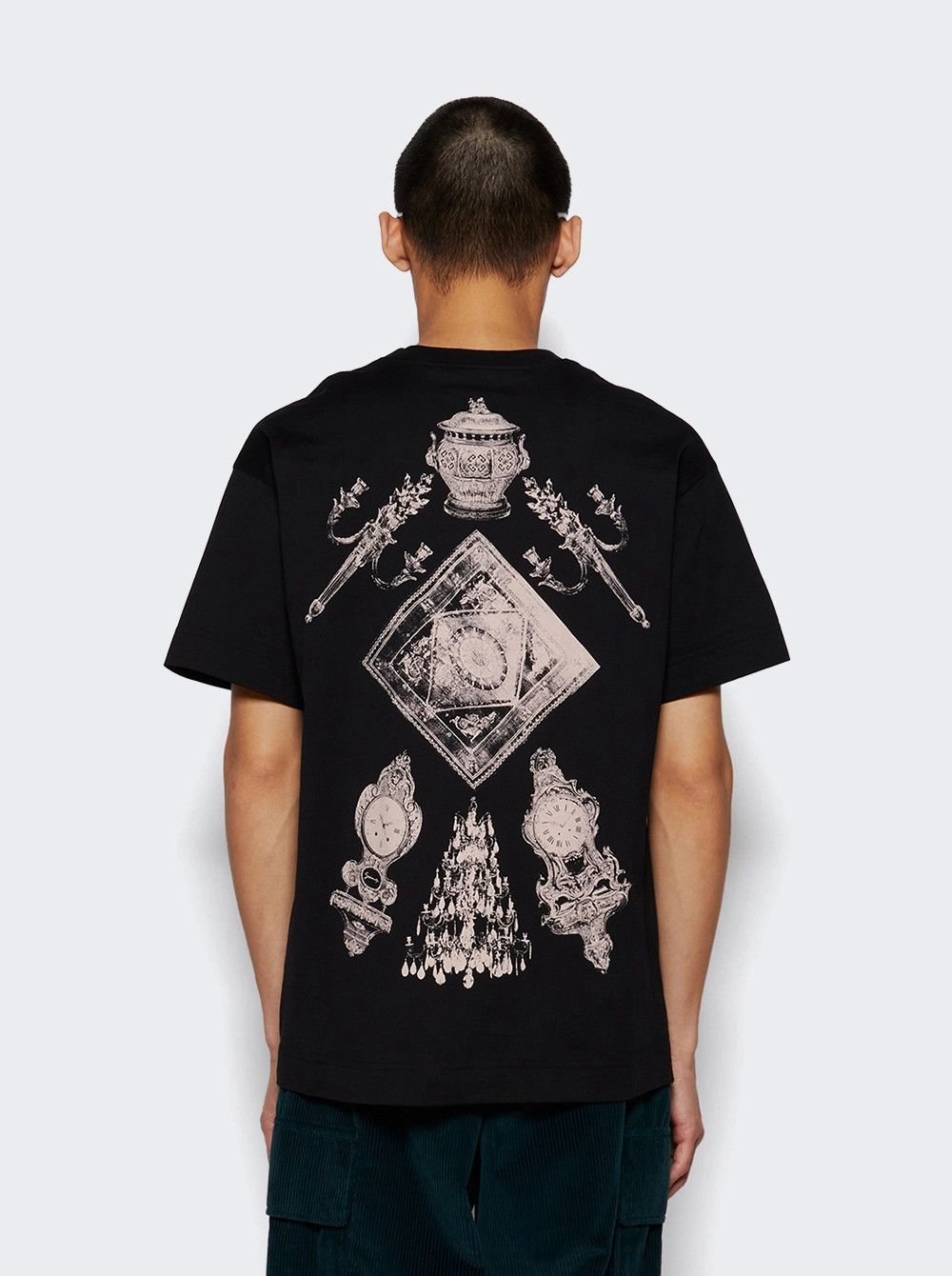 Givenchy o1mle0326 Regular Fit Tee Shirt in Black Size US XXL / EU 58 / 5 - 4 Thumbnail