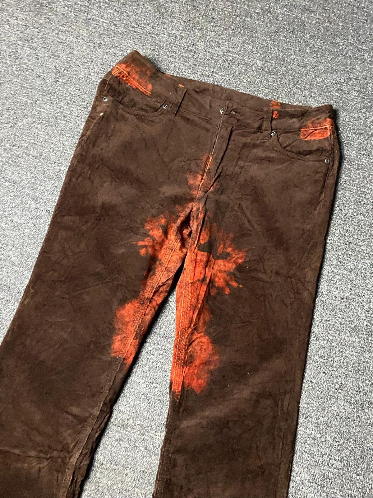 Japanese Brand Japanese Brand Tie Dye Corduroy Jeans (159) Size US 29 - 9 Thumbnail