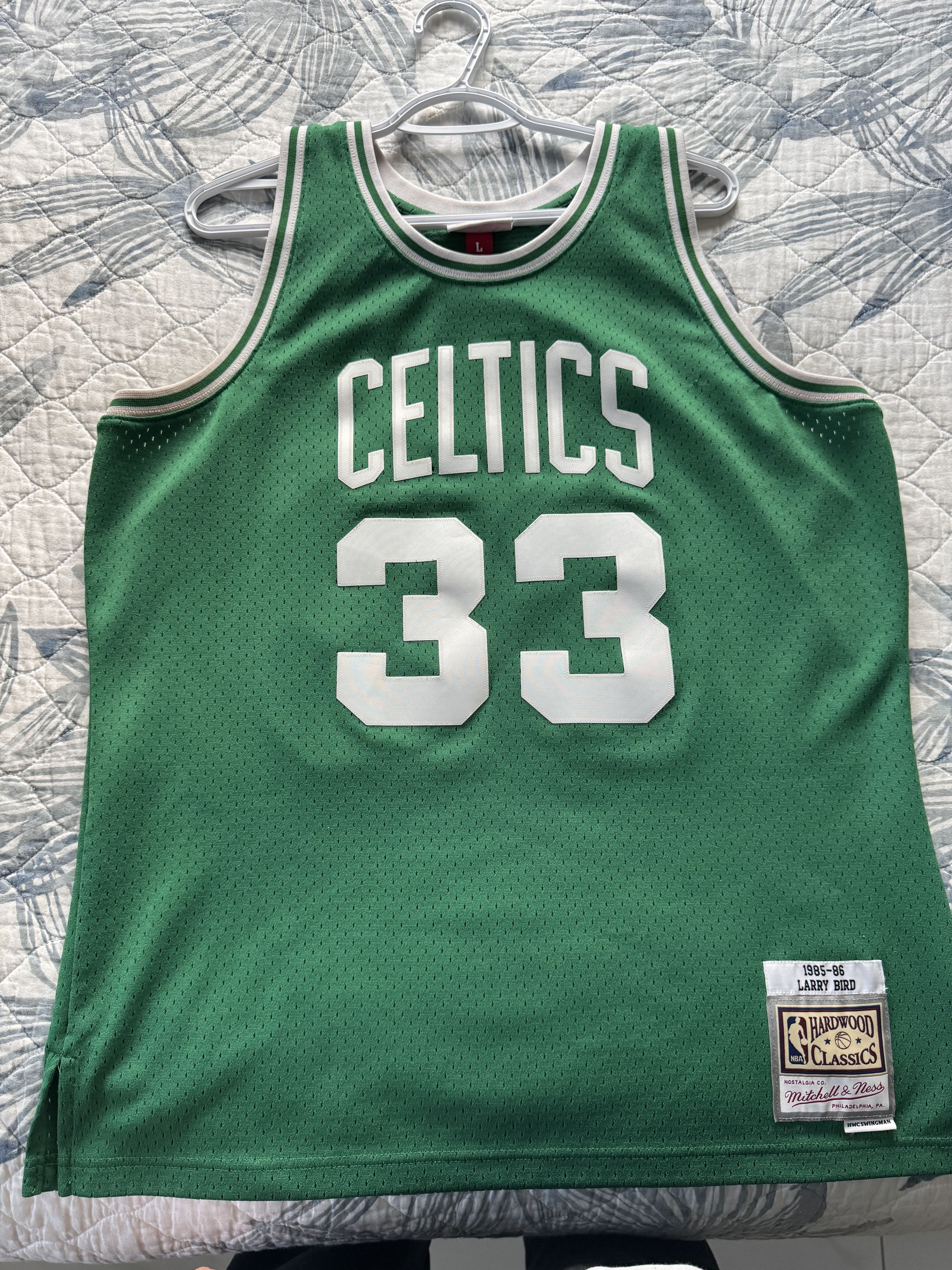 Mitchell & Ness Mitchell & Ness 1985-86 Larry Bird Boston Celtics Jersey Size US L / EU 52-54 / 3 - 1 Thumbnail