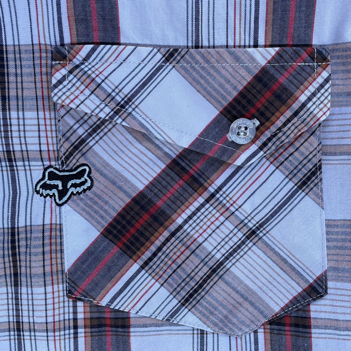 Fox Racing × Hypebeast Vintage Fox Shirts Moto Button Up Y2K Style USA 90s Size US L / EU 52-54 / 3 - 8 Thumbnail
