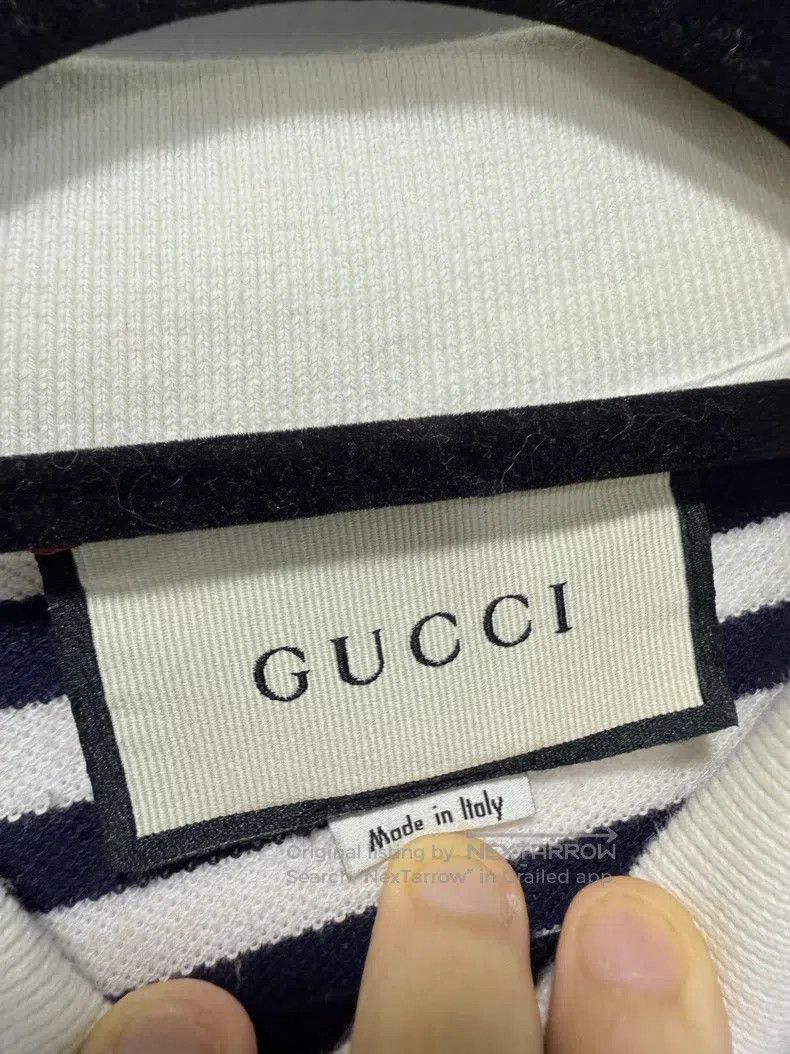 Gucci Gucci Striped short-sleeved shirt Size US M / EU 48-50 / 2 - 3 Thumbnail