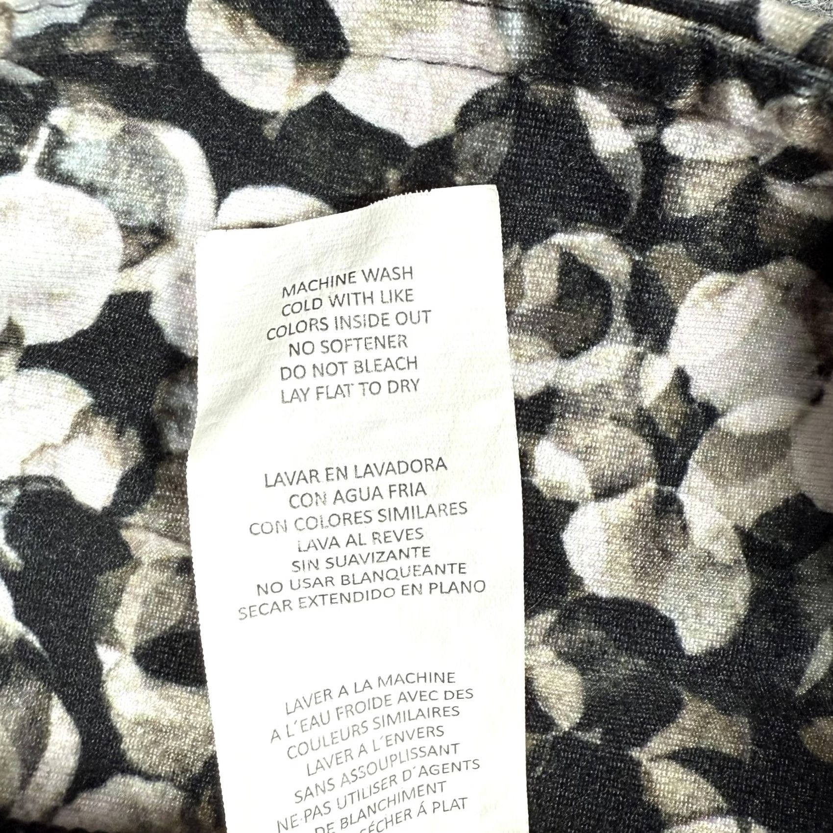 Fabletics Fabletics Leggings Womens Medium Black White Abstract Print High Rise Yoga Pants Size 32" / US 10 / IT 46 - 8 Thumbnail