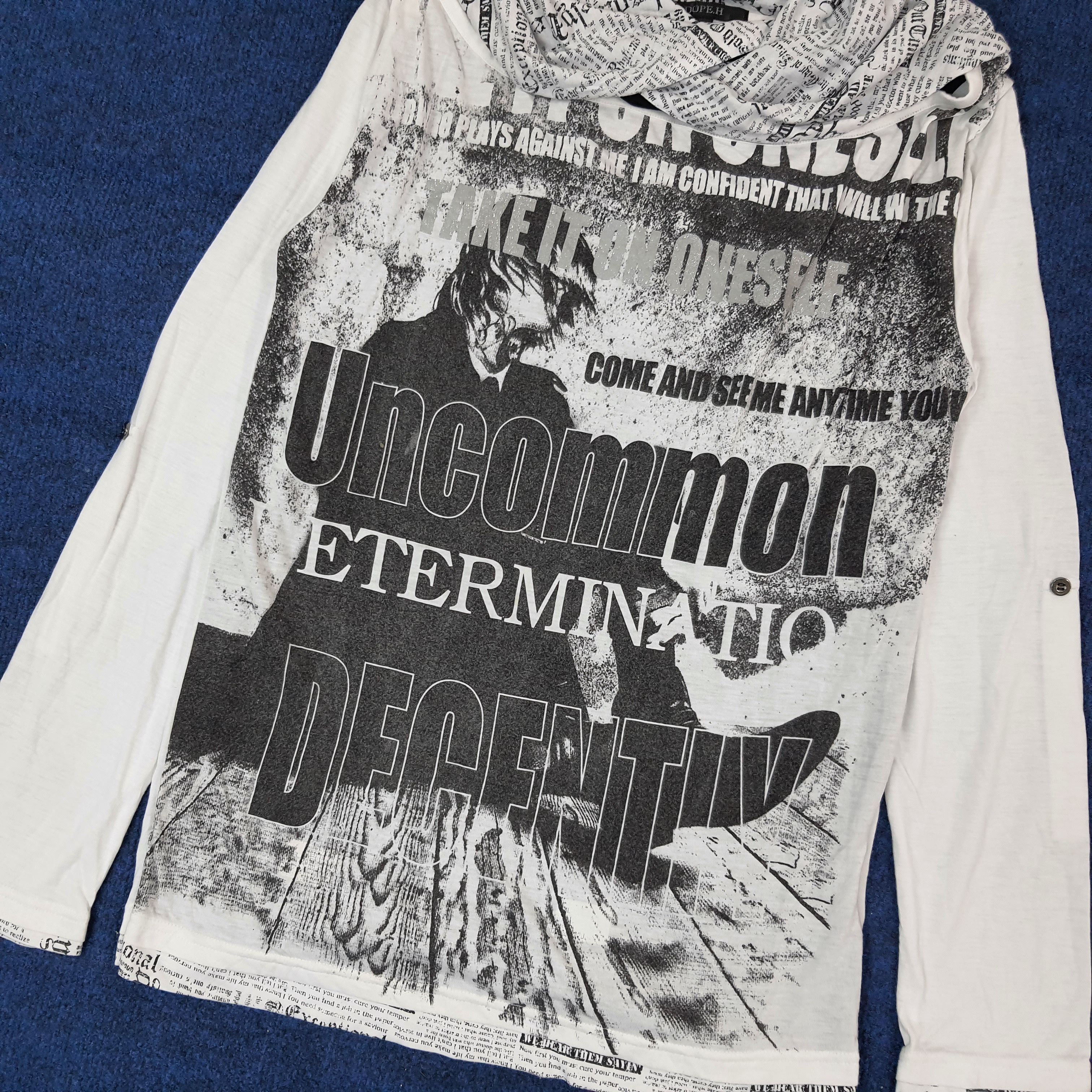 Vintage Vintage Dope.h Japanese Brand Emo Style Tshirt C223N51 Size US S / EU 44-46 / 1 - 2 Thumbnail