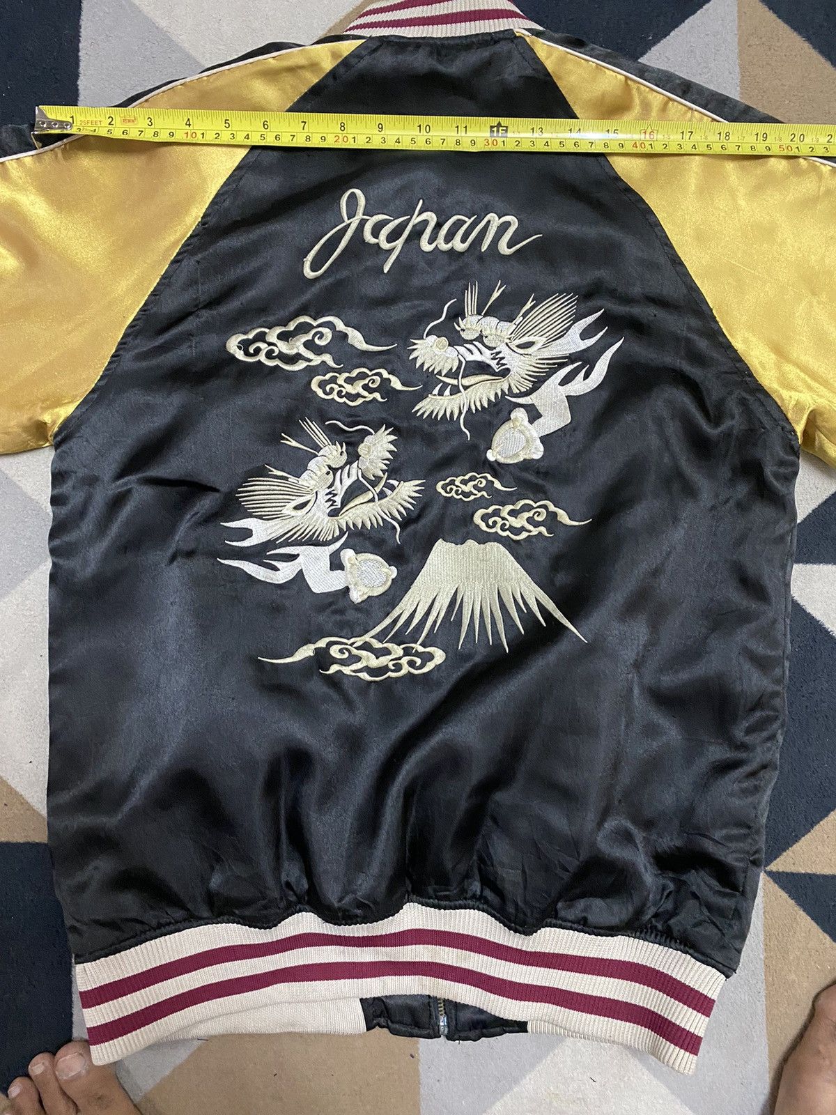 Japanese Brand Sukajan Gy Scene Dragon Size US S / EU 44-46 / 1 - 16 Thumbnail