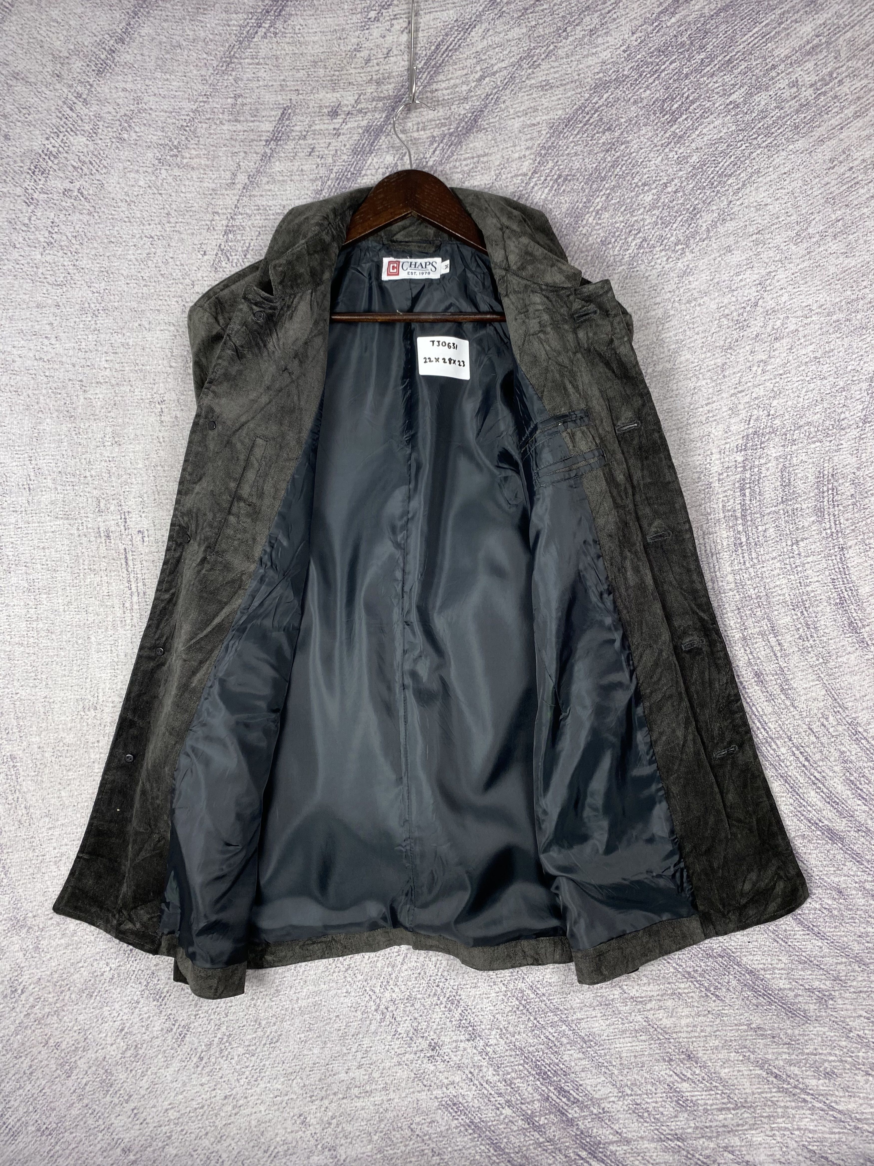 Chaps Vintage Chaps Ralph Lauren Black Coats Jacket Size US M / EU 48-50 / 2 - 6 Thumbnail