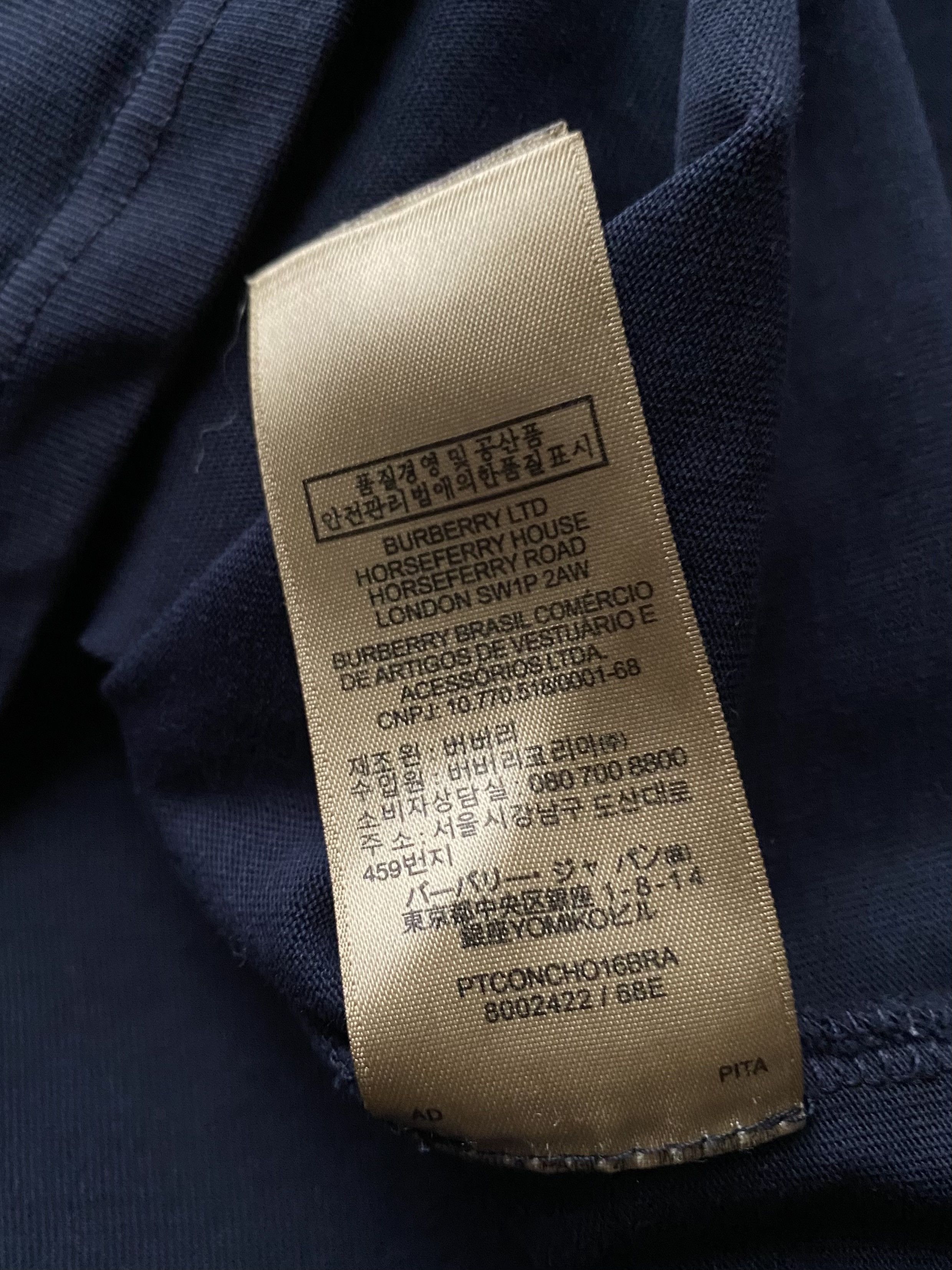 Burberry × Vintage Burberry Longsleeve Size US L / EU 52-54 / 3 - 9 Thumbnail