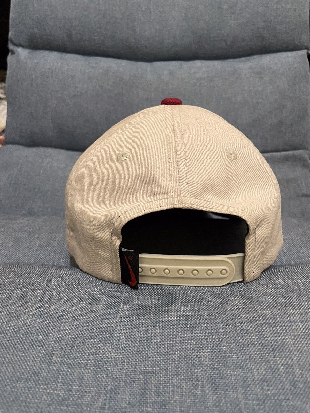 Nike Vintage rare two tone nike center swoosh hat cap snapback Size ONE SIZE - 5 Thumbnail
