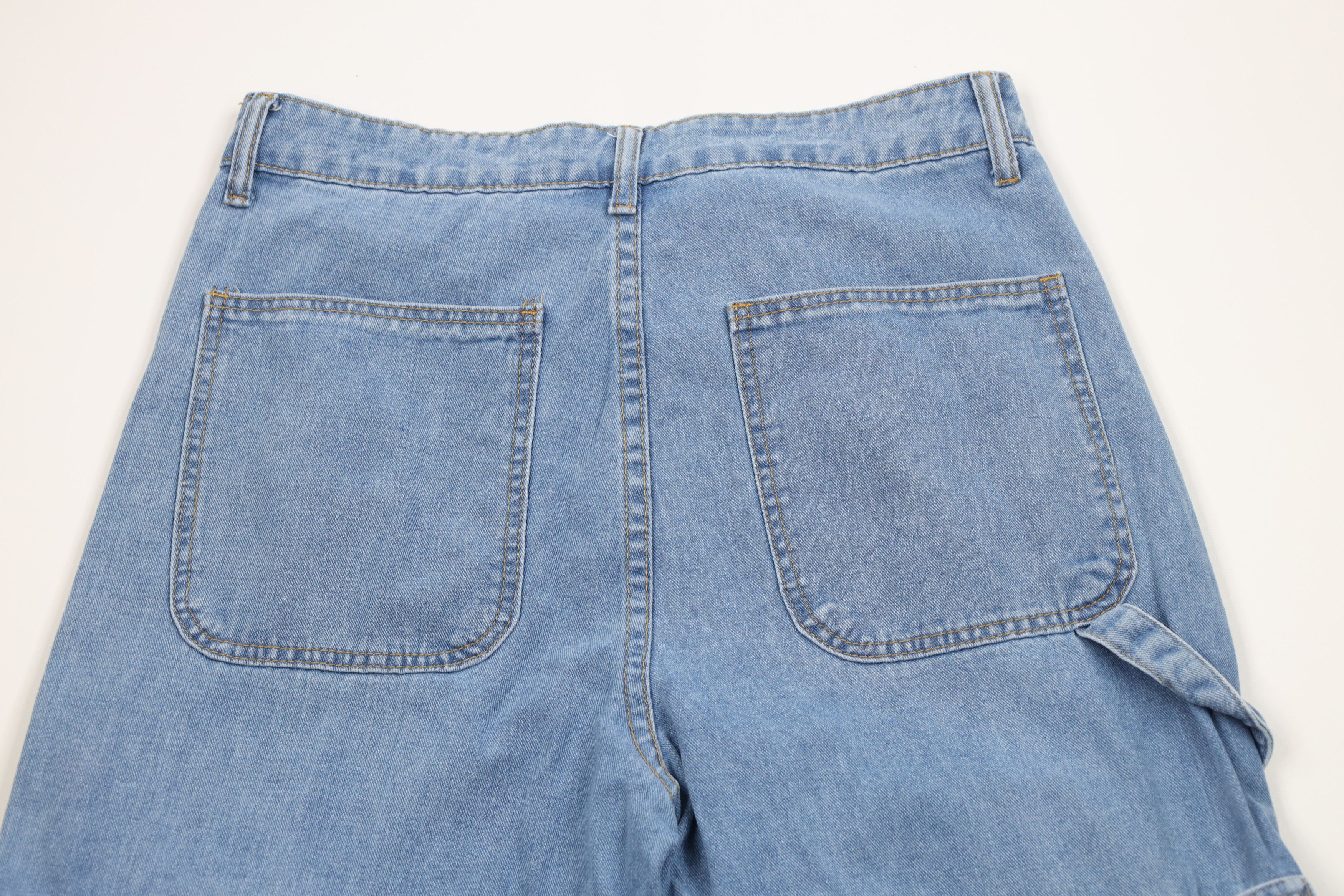 Vintage Vintage 90s Y2K Streetwear Wide Leg Skateboard Cargo Jeans Size US 32 / EU 48 - 10 Thumbnail