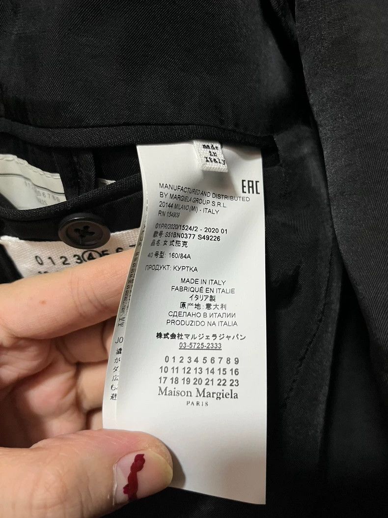 Maison Margiela Maison Margiela Deconstruct the suit 2501-Nextarrow Size 40R - 6 Thumbnail