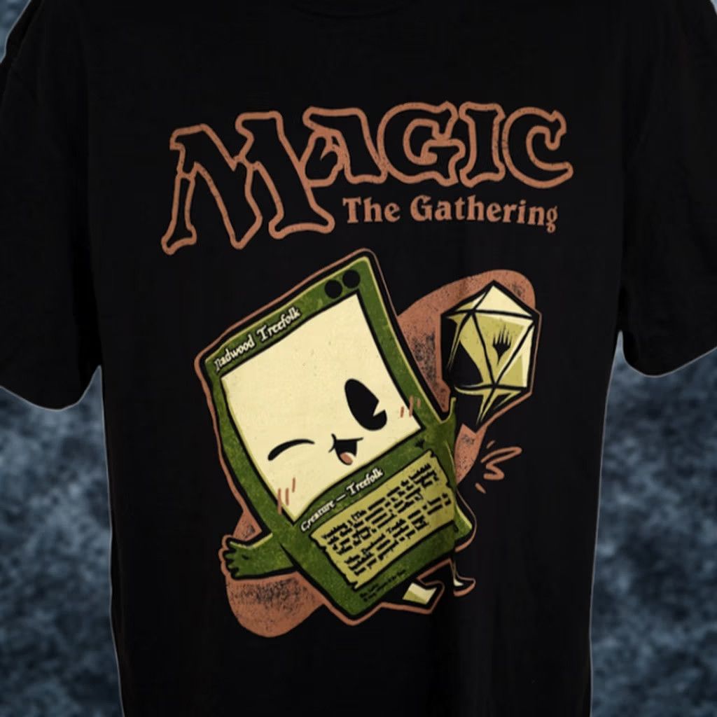 Deadwood Magic: The Gathering T Shirt Mens Size Large Black Deadwood Treefolk MagicCon 2025 Las Vegas Size US L / EU 52-54 / 3 - 1 Thumbnail
