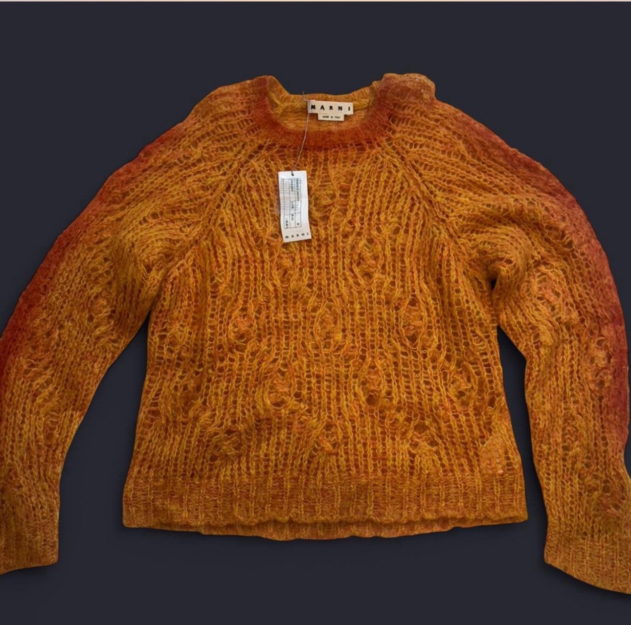 Marni Marni Mohair Sweater Size US L / EU 52-54 / 3 - 1 Preview