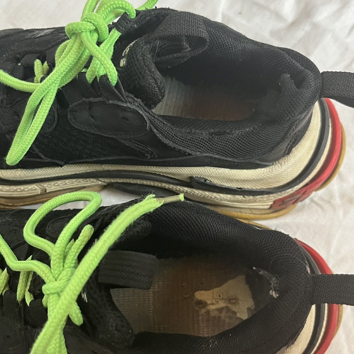 Vintage Balenciaga Replica Sneakers Size US 7 / IT 37 - 4 Thumbnail