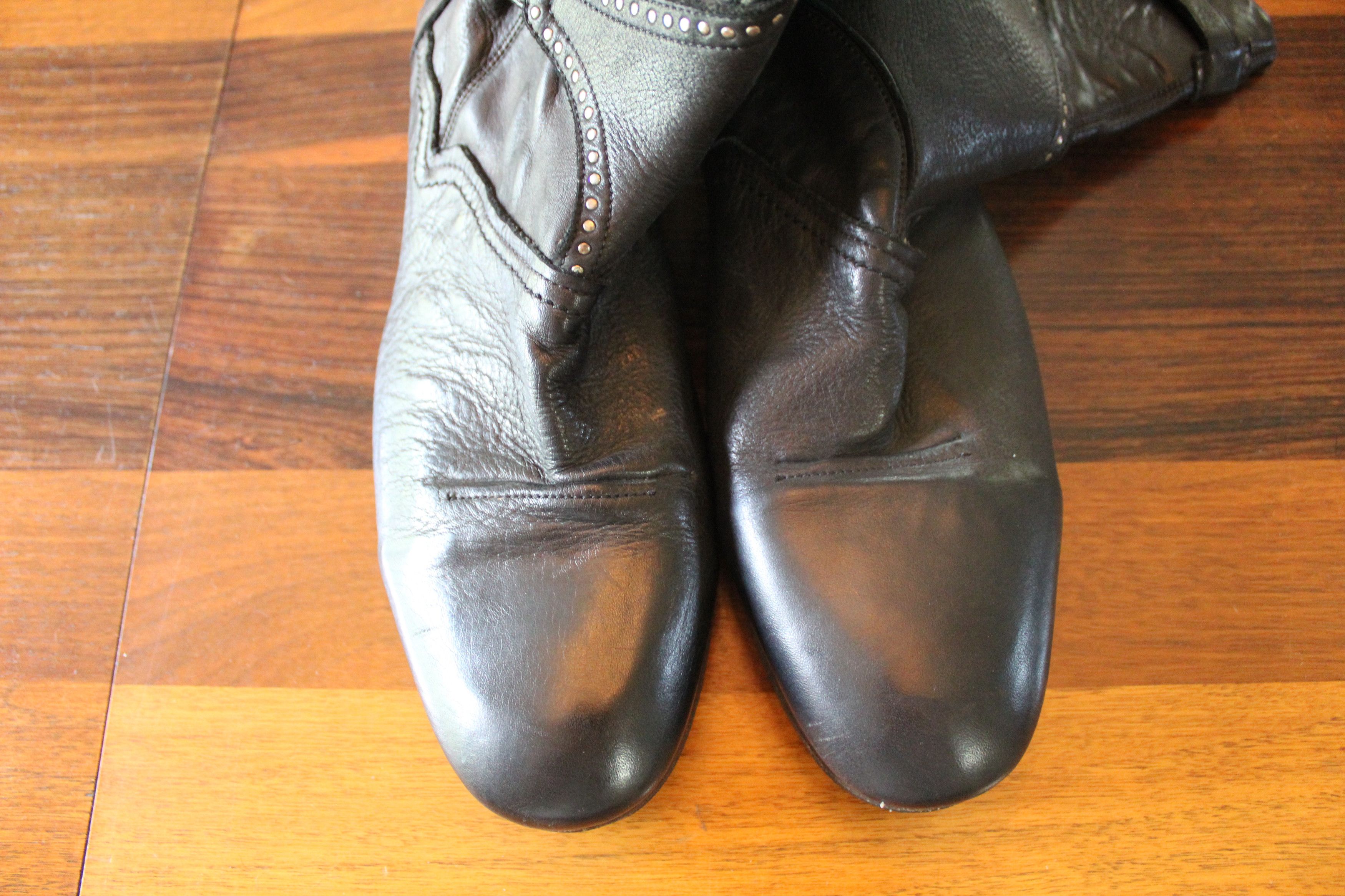 John Varvatos Varvatos Style 1029 – Made in Italy Studded Equestrian Boot Size US 11 / EU 44 - 4 Thumbnail