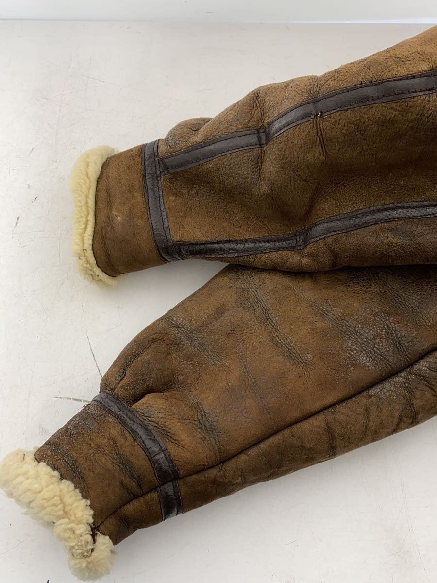 Avirex Avirex B-3 Hood Sheepskin Flight Jacket Brown Size US L / EU 52-54 / 3 - 6 Thumbnail
