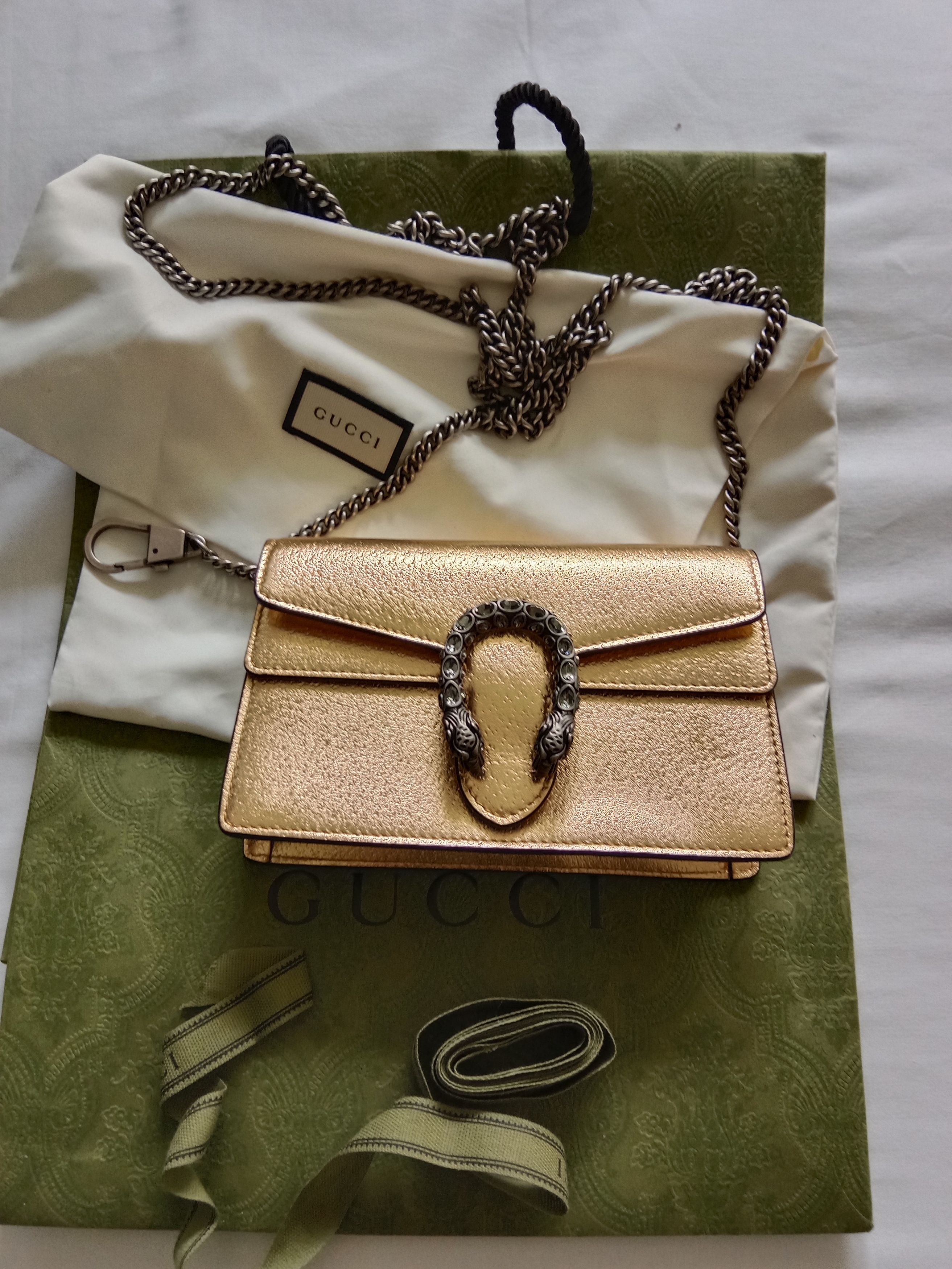 Gucci Gucci Dionysus Super Mini crossbody Bag Size ONE SIZE - 1 Thumbnail