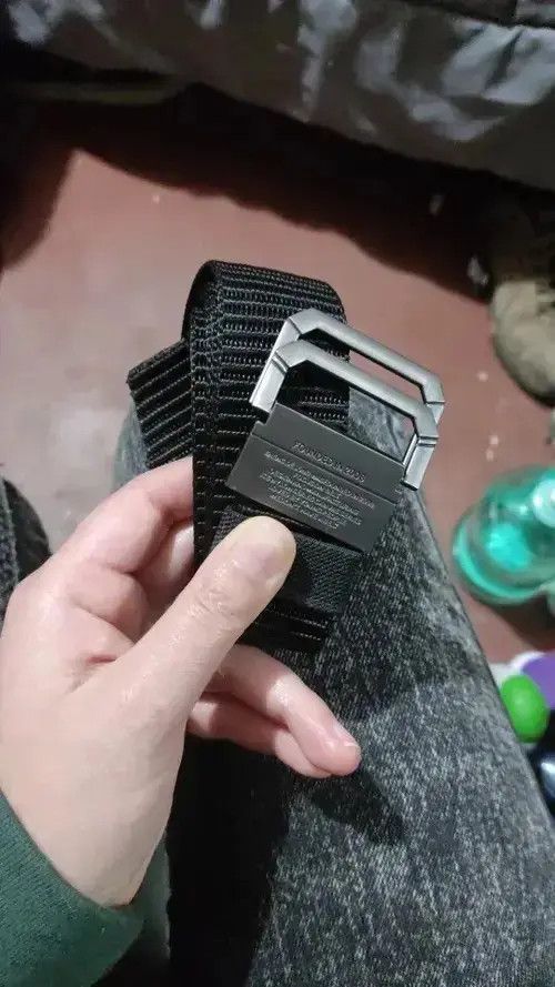 Other Canvas Automatic Buckle Metal Webbing Belts Size ONE SIZE - 4 Thumbnail