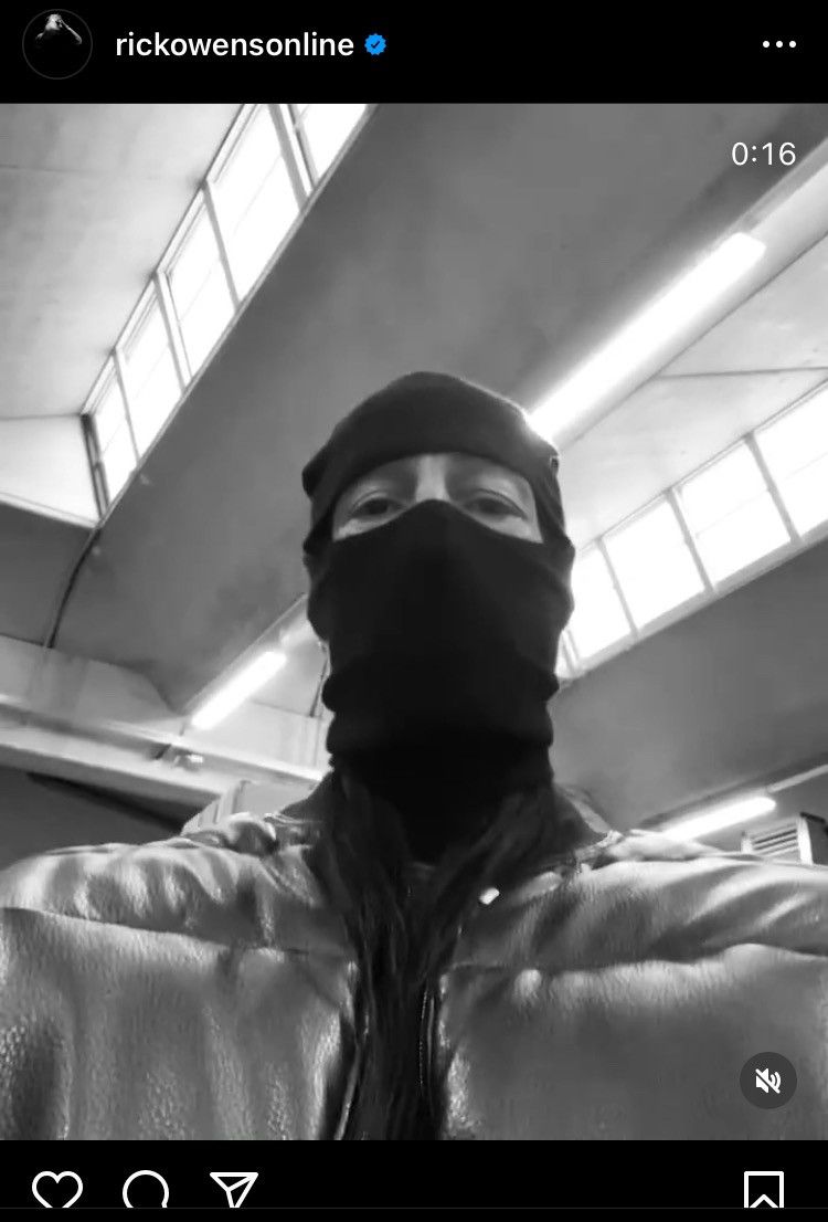Rick Owens Balaclava | Grailed