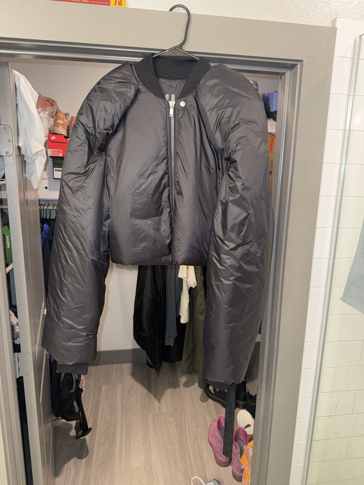 Rick Owens Drkshdw Rick Owens DRKSHDW Convertible Jacket Size US XL / EU 56 / 4 - 1 Thumbnail