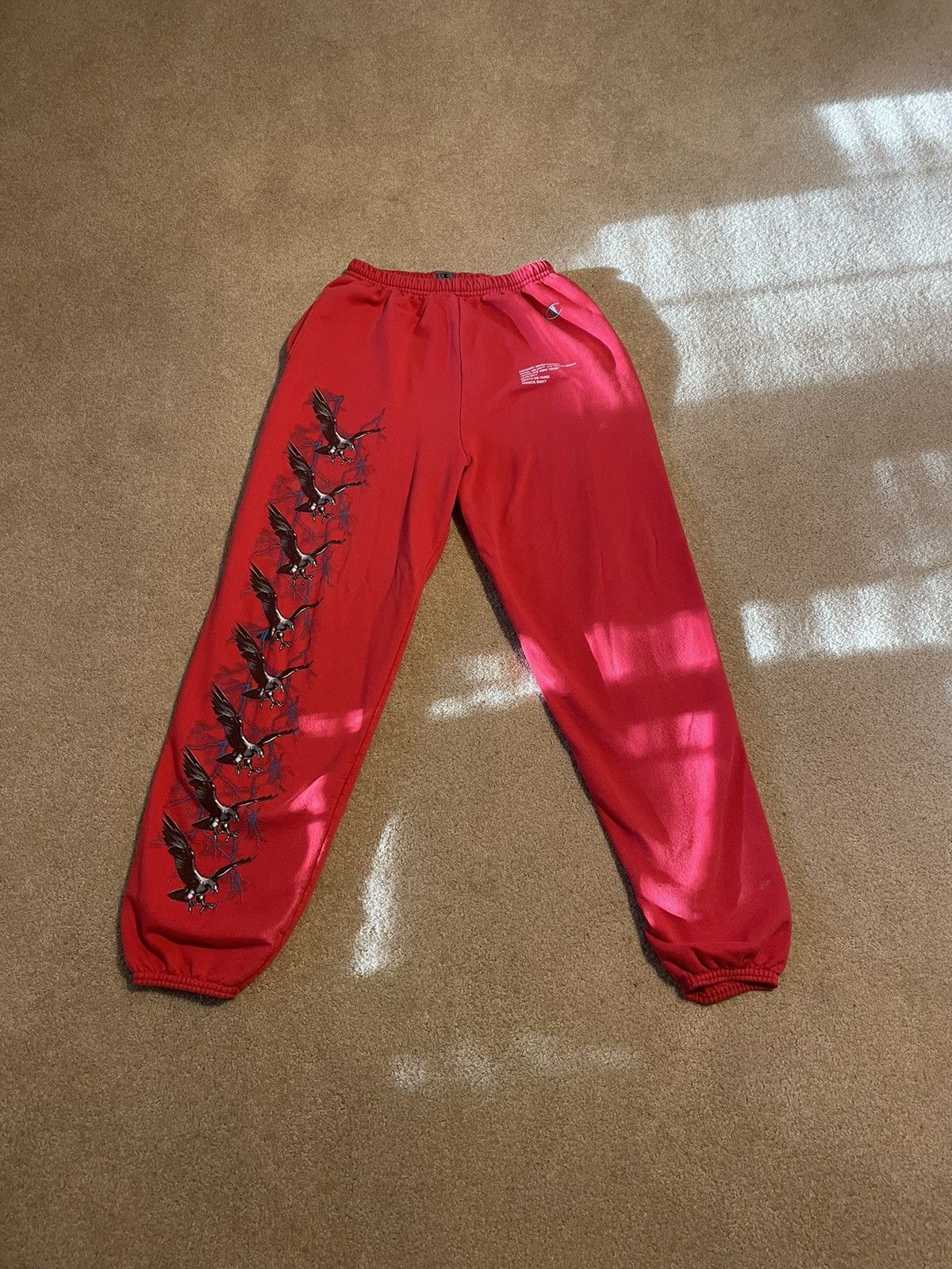 Travis scott x champion sweatpants sale