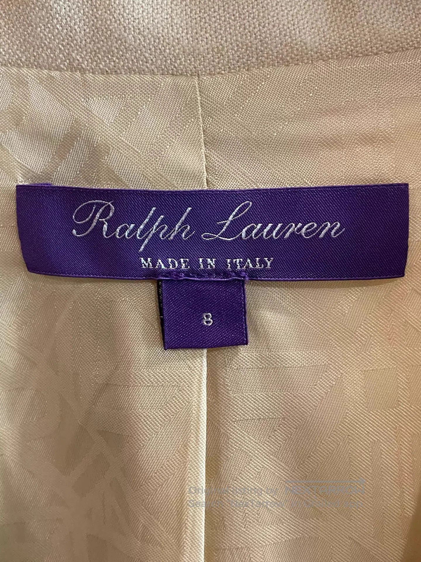 Polo Ralph Lauren Beige Light Blazer . Size US XXL / EU 58 / 5 - 3 Thumbnail