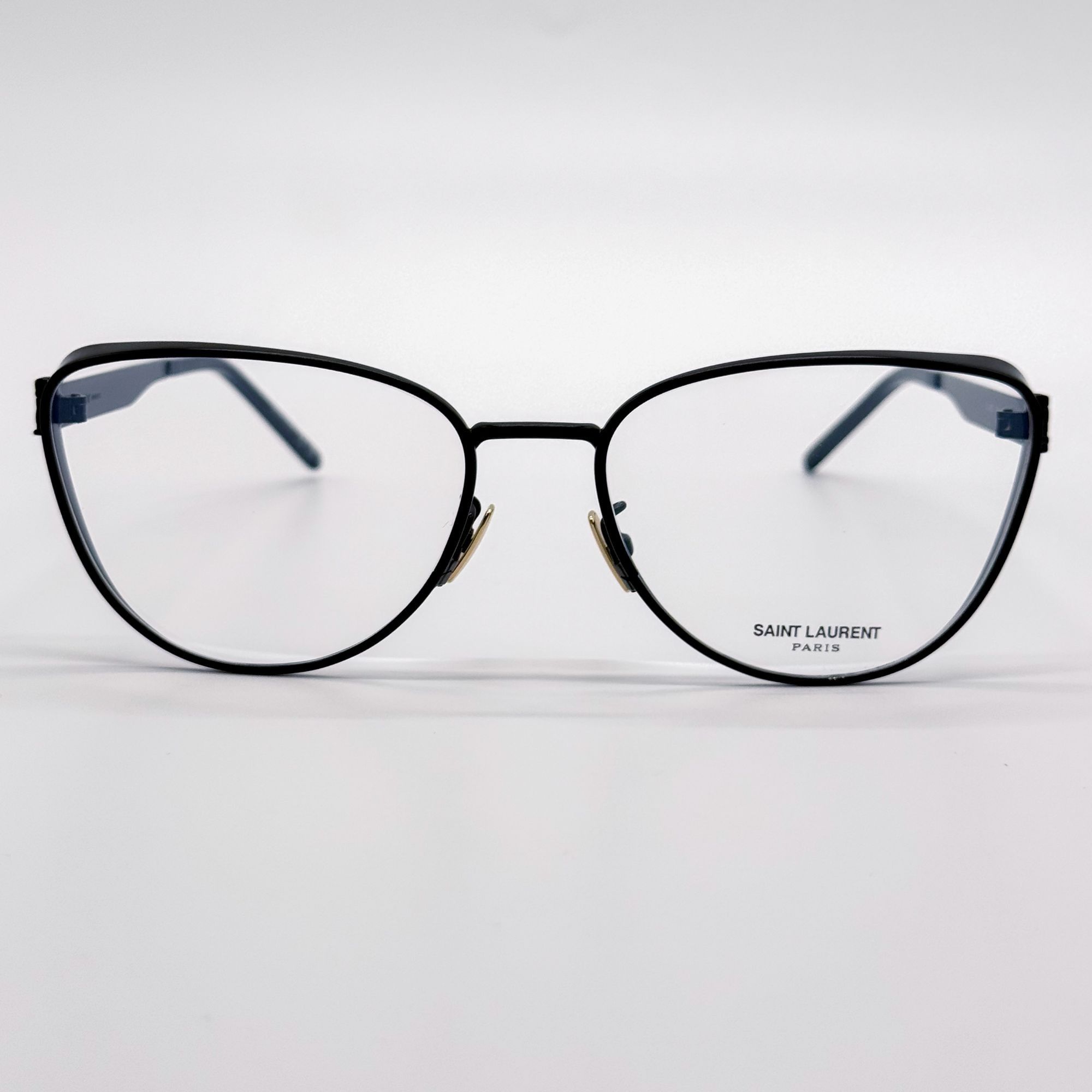 Saint Laurent Paris NEW SAINT LAURENT EYEGLASSES SLM92 003 WOMEN CAT EYE BLACK E Size ONE SIZE - 3 Thumbnail
