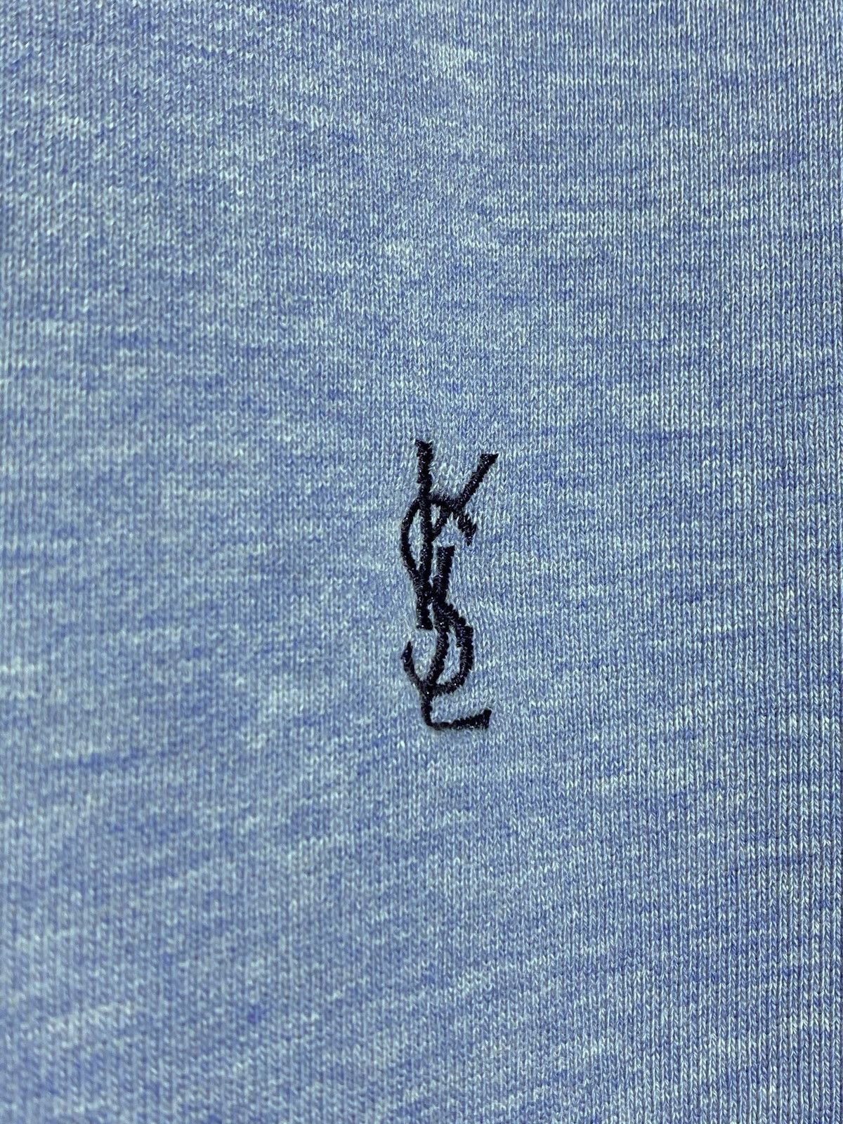 Yves Saint Laurent Vintage YSL Yves Saint Laurent Full Zip Cotton Sweater 2000s Size US XL / EU 56 / 4 - 5 Thumbnail