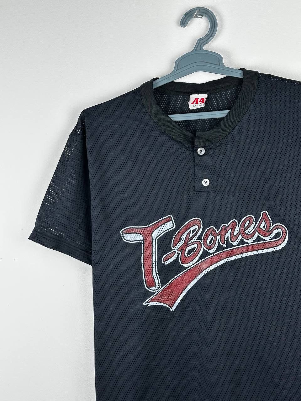 MLB × Vintage 90s T Bones Kansas City MLB Baseball Jersey Size US L / EU 52-54 / 3 - 3 Thumbnail