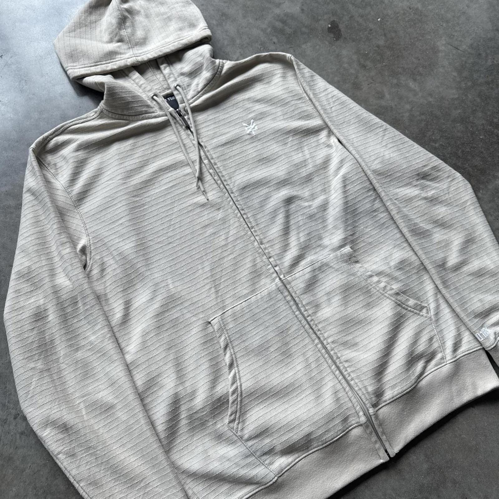 Zoo York Zoo York Y2K Waffle Full Zip Up Hoodie Size US L / EU 52-54 / 3 - 3 Thumbnail