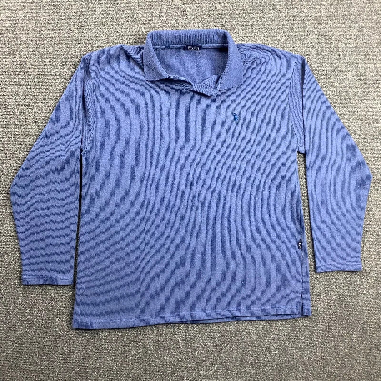 Vintage Polo Sport Polo Shirt Adults Large Rugby Long Sleeve Mens Size US L / EU 52-54 / 3 - 1 Thumbnail